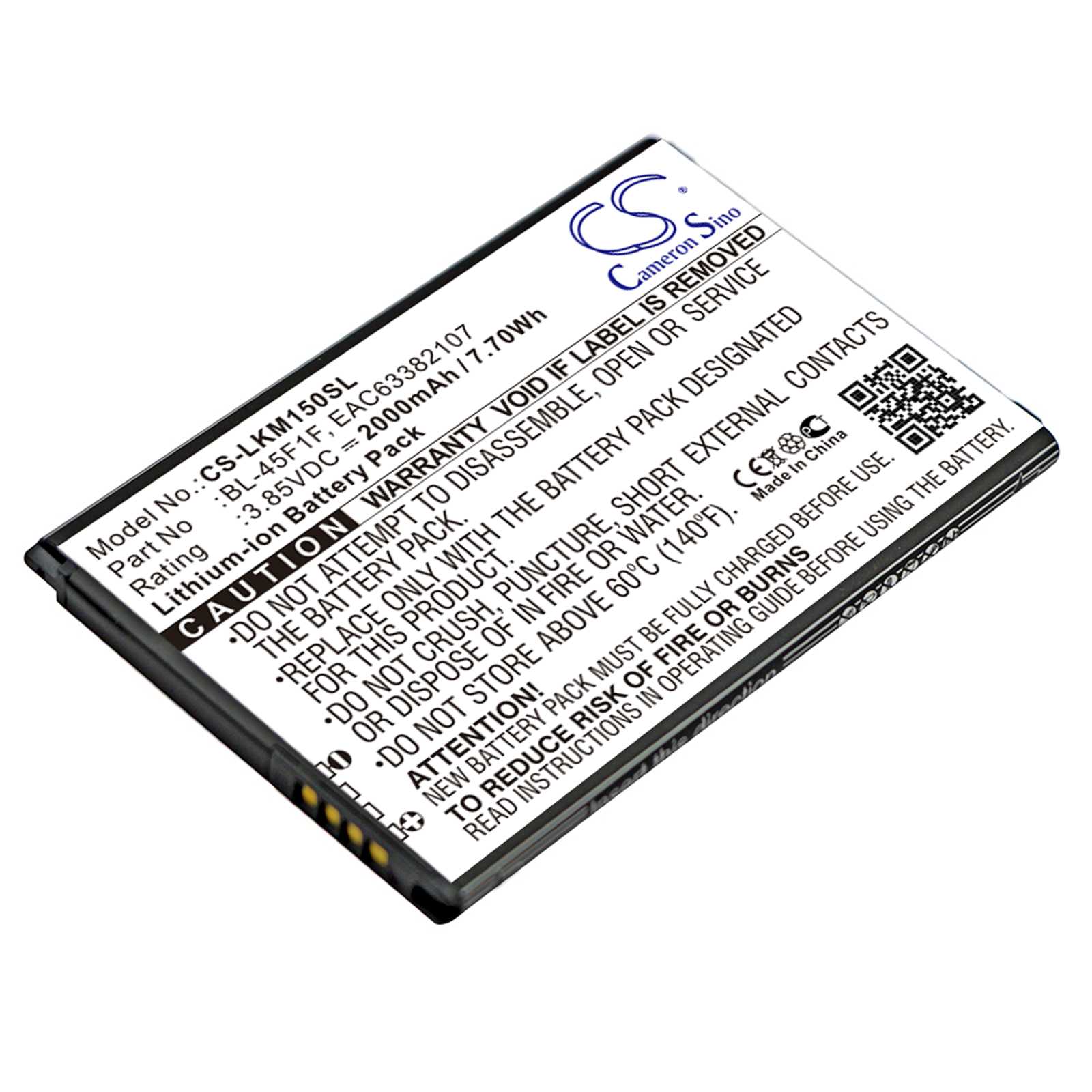 Batteria Li-Polymer 3.8V 2300mAh - CS-ERF315XL