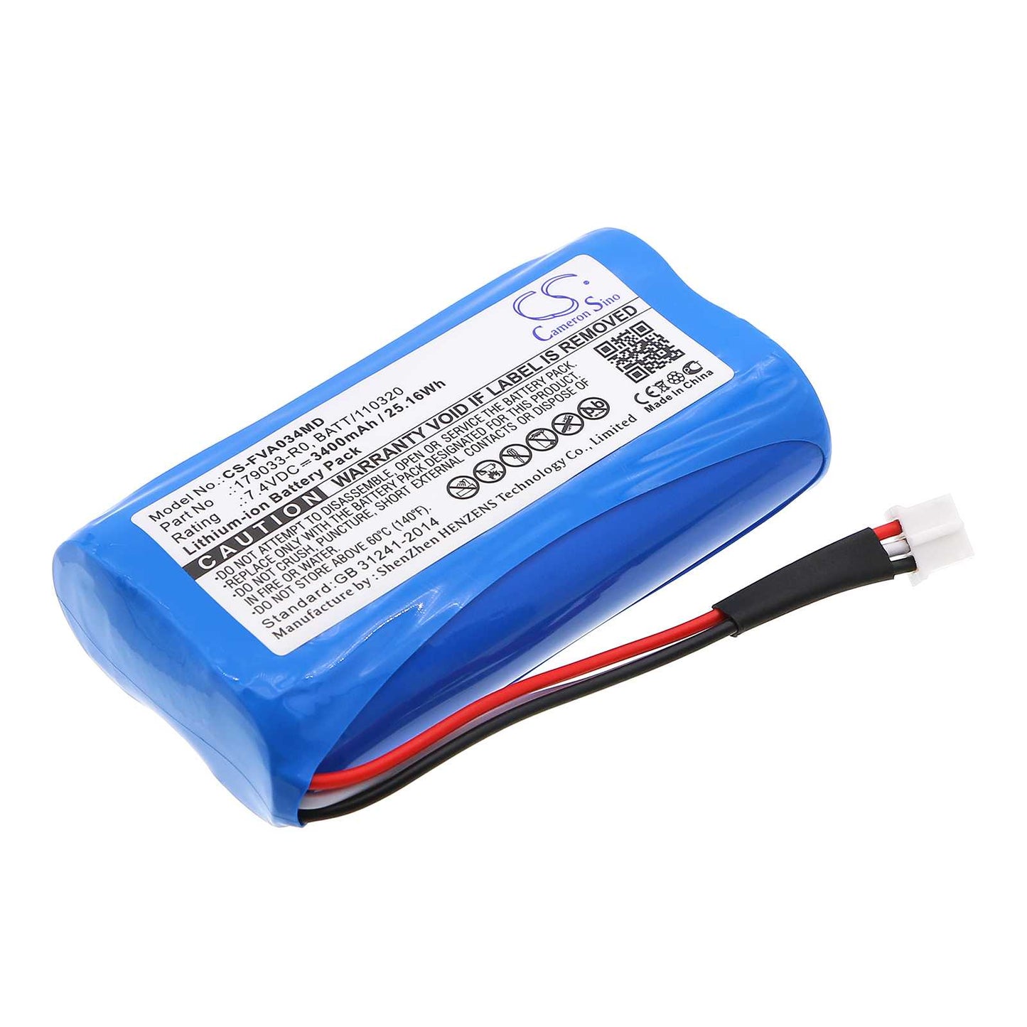 Batteria Ni-MH 2.4V 1200mAh - CS-EXP501MD