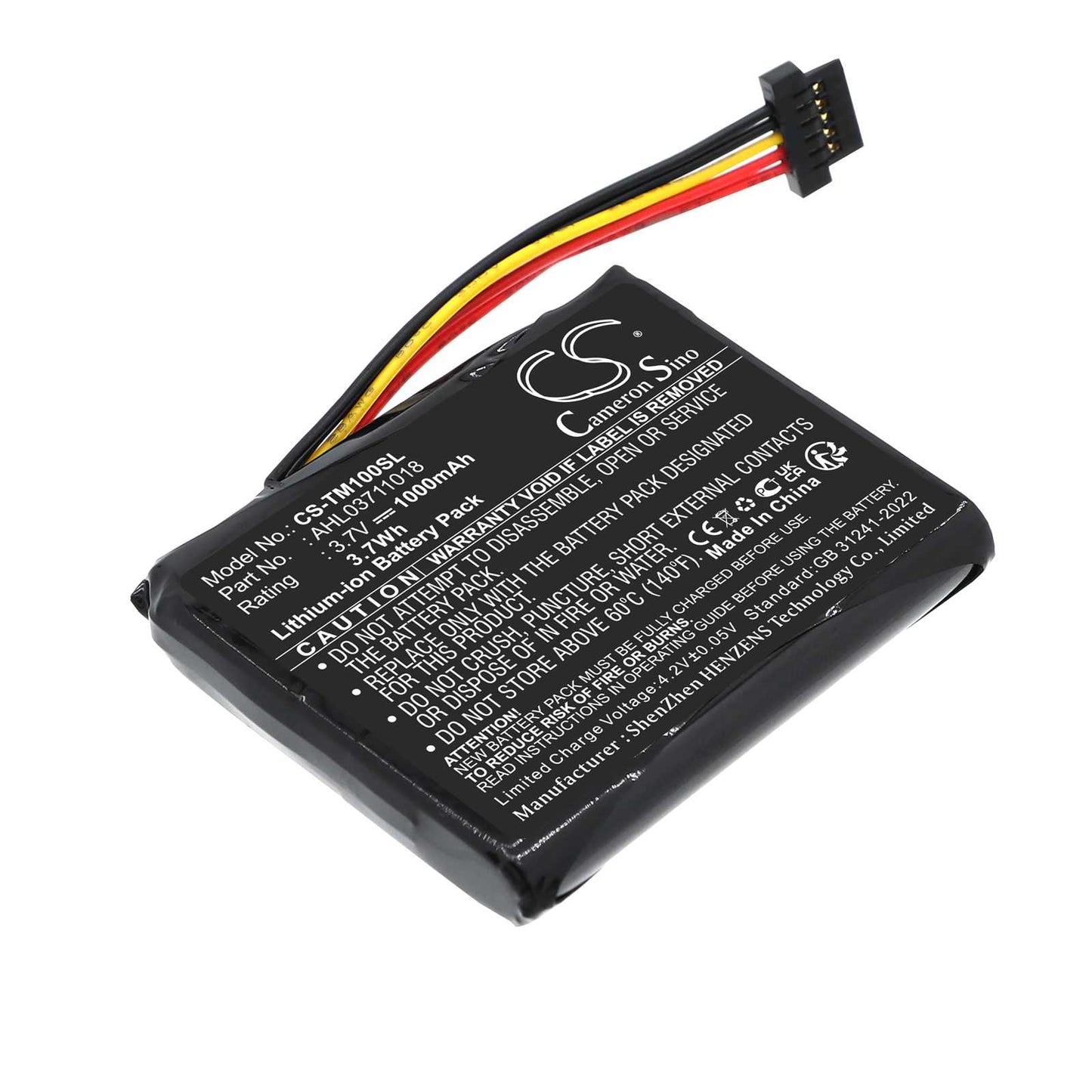 Batteria Li-Polymer 3.7V 1200mAh - CS-FKF6SL