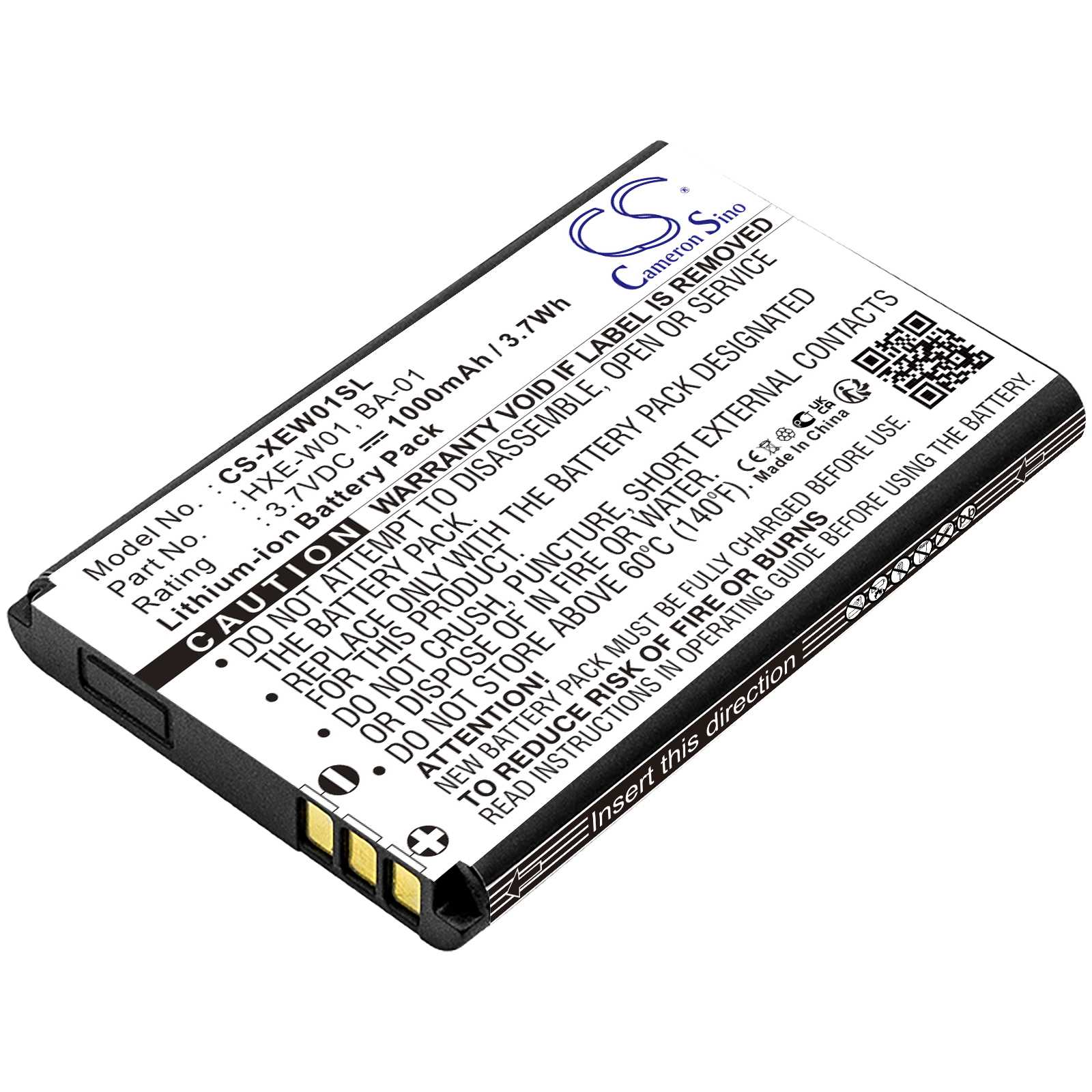 Batteria Li-Polymer 3.7V 750mAh - CS-FKM4SL