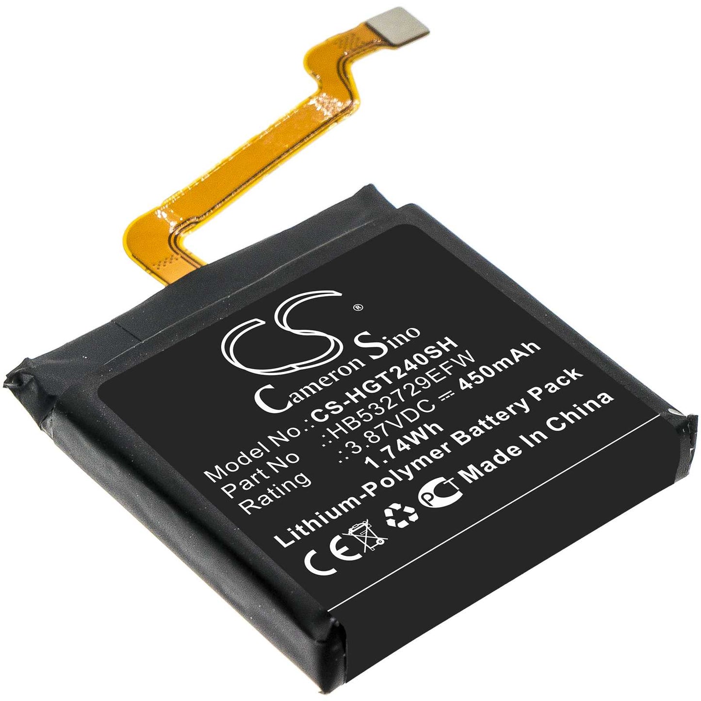 Batteria Li-Polymer 3.8V 410mAh - CS-GMF510SH