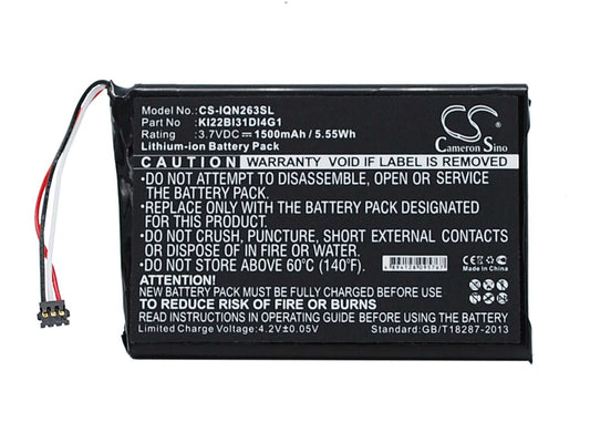 Batteria Li-ion 3.7V 1050mAh - CS-GMG800SL