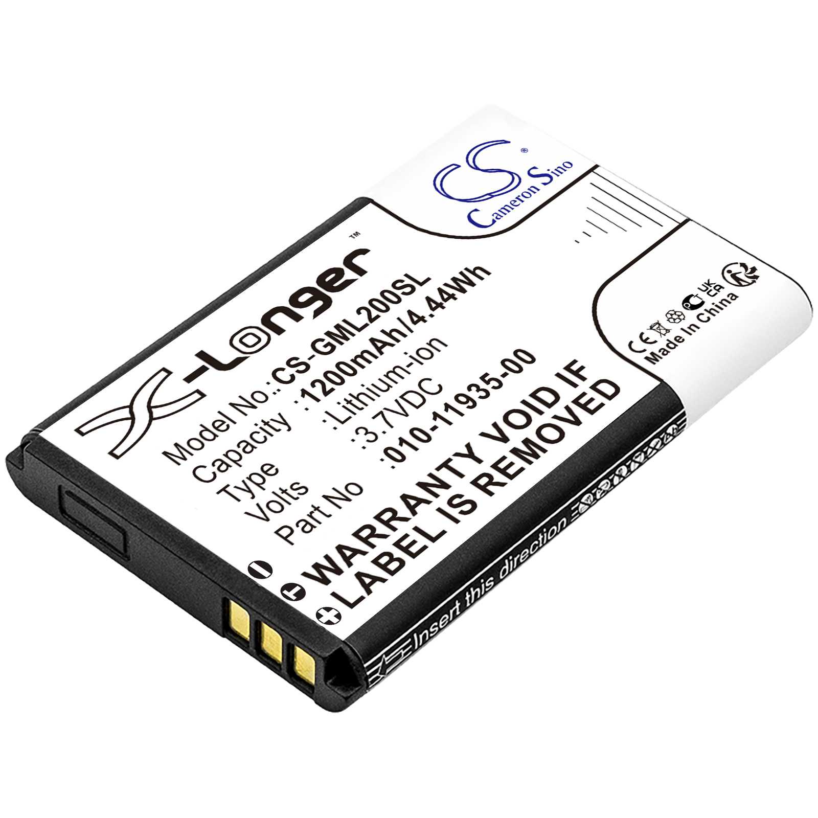 Batteria Li-ion 3.7V 750mAh - CS-GMZ550SL