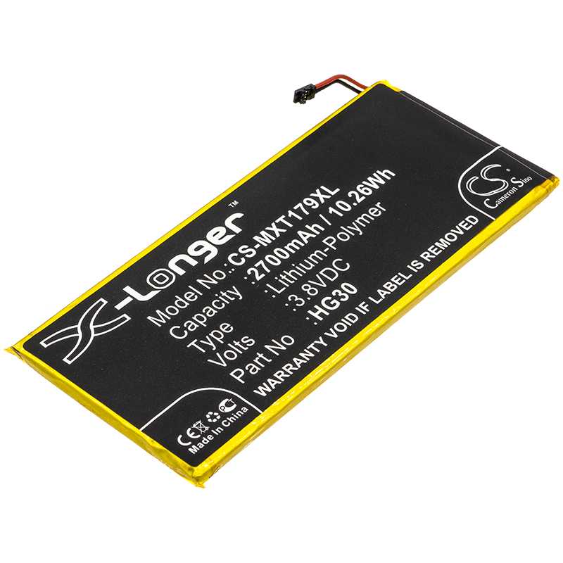 Batteria Li-Polymer 3.85V 2500mAh - CS-GPW400SL