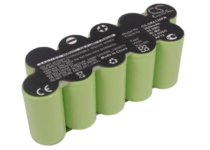 Batteria Ni-MH 12V 3000mAh - CS-GRA120PW