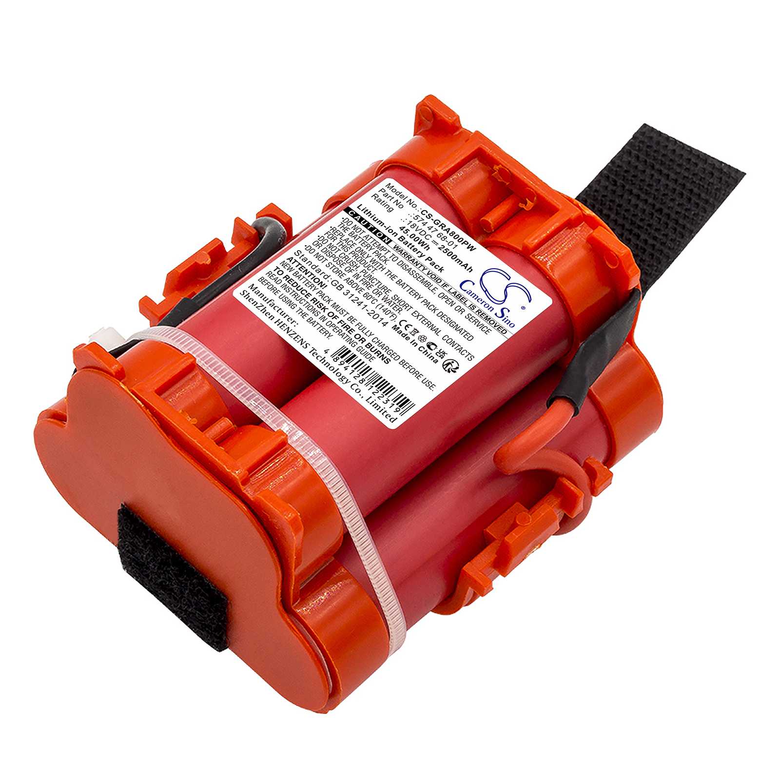Batteria Li-ion 18V 6800mAh - CS-HAT330VX