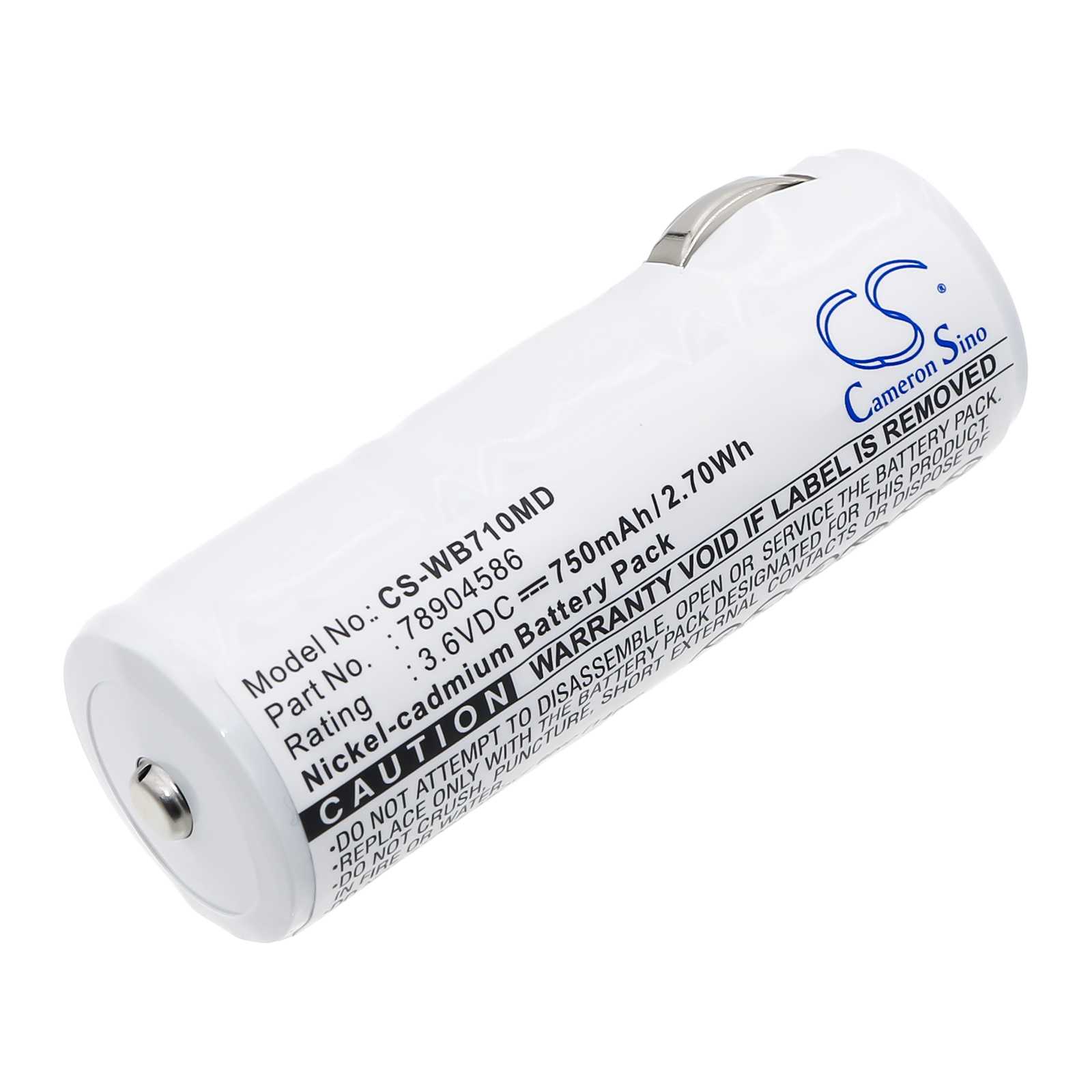 Batteria Ni-MH 4.8V 2000mAh - CS-HEM907MD