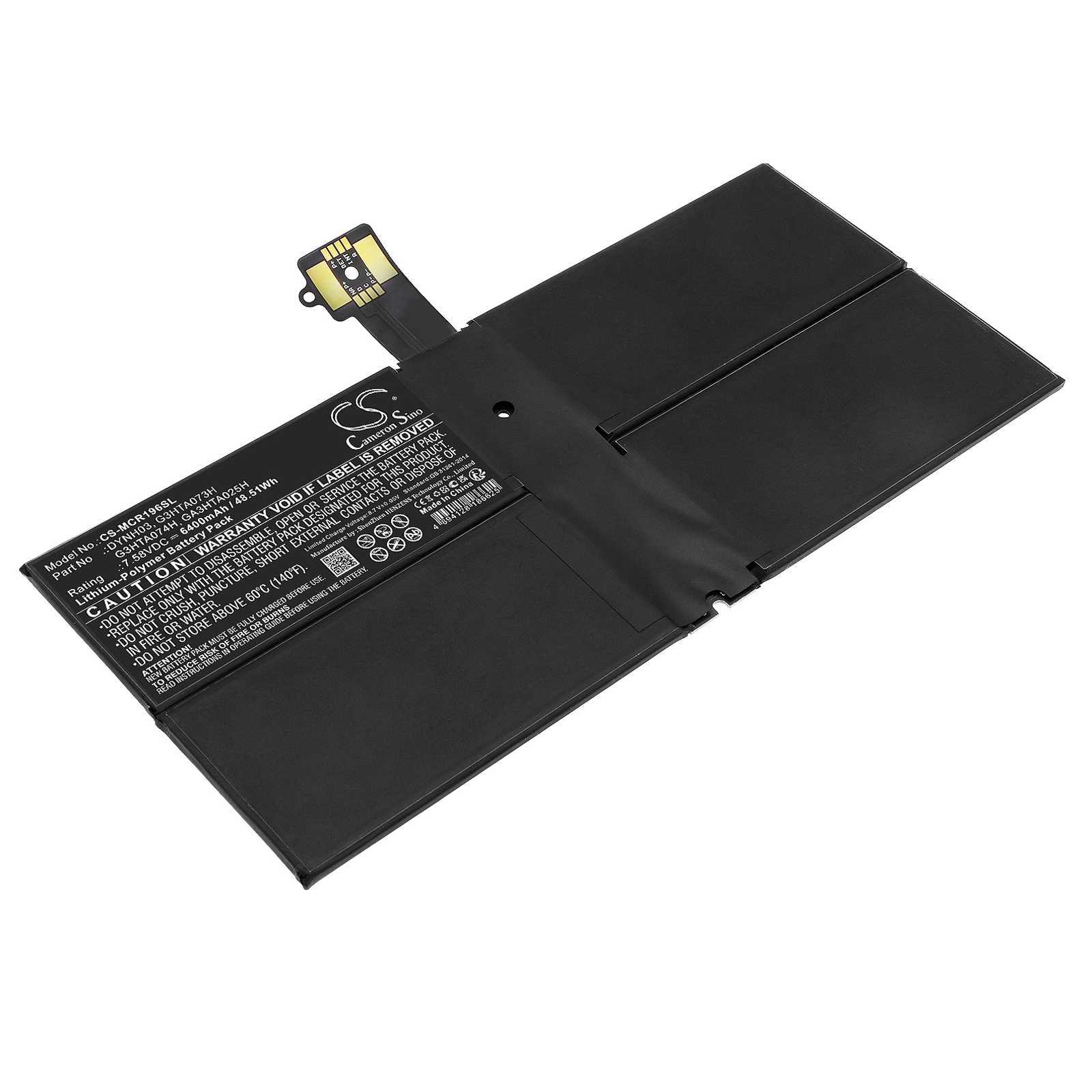 Batteria Li-ion 7.4V 2600mAh - CS-HNC610SL