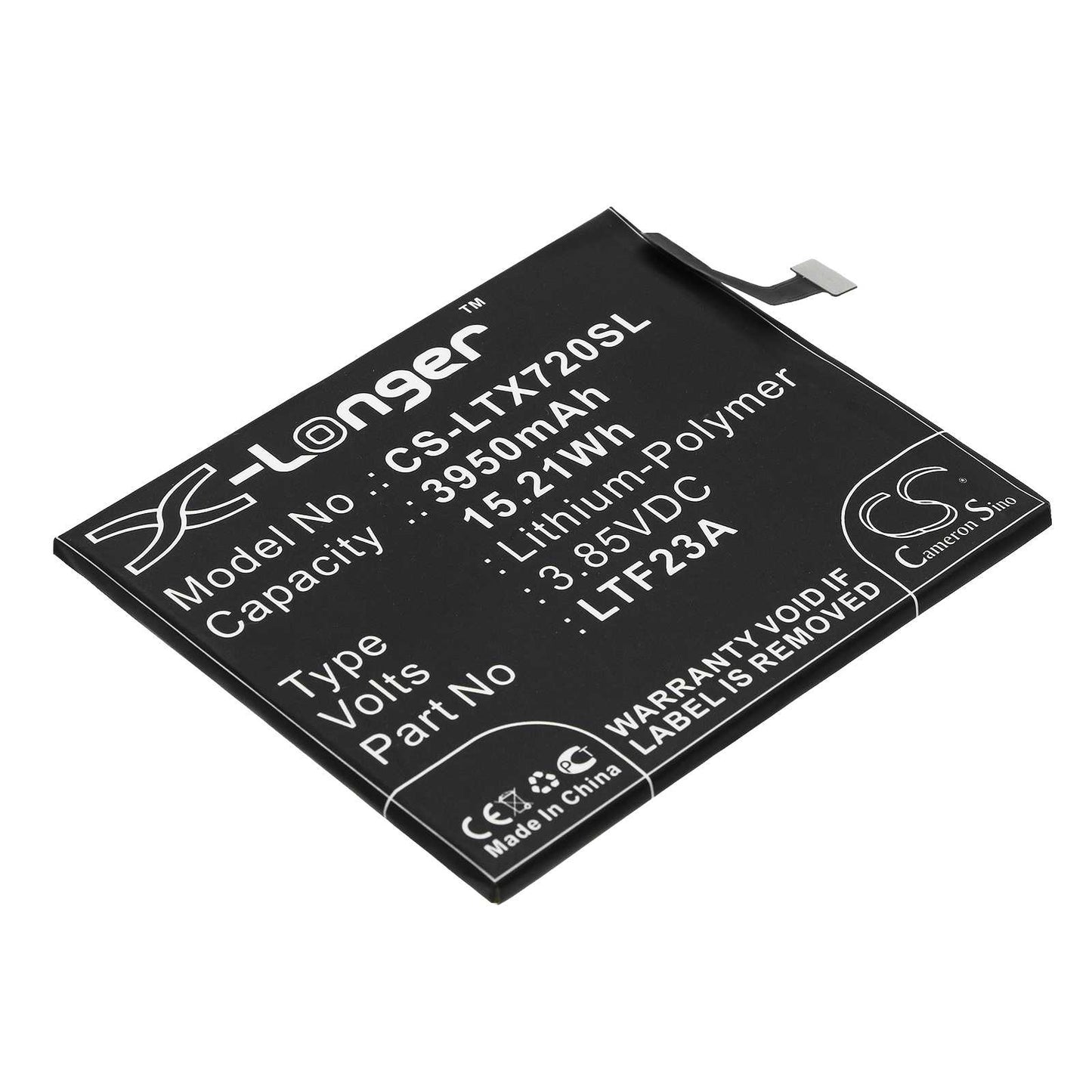 Batteria Li-Polymer 3.82V 3200mAh - CS-HUP110SL