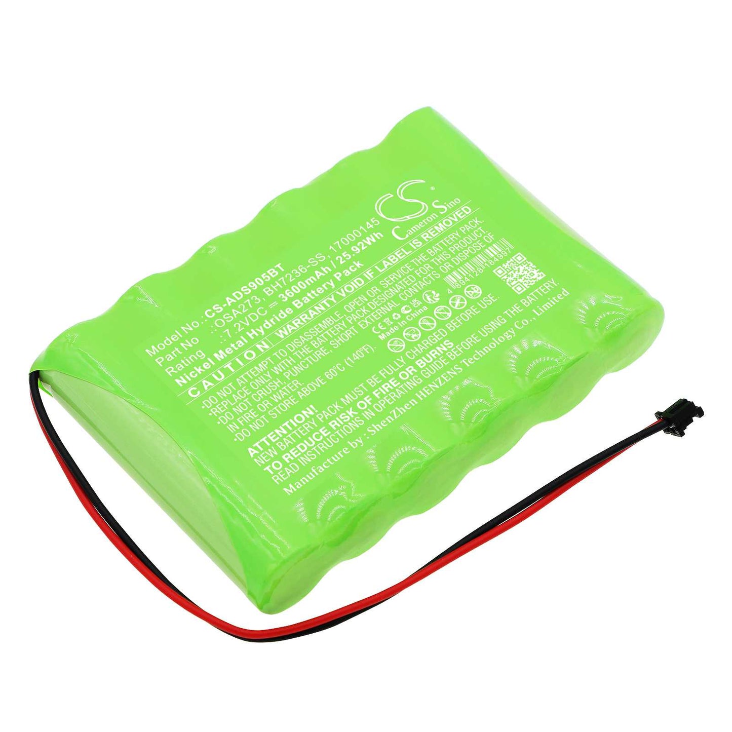 Batteria Li-ion 3.7V 5200mAh - CS-HYP720BT