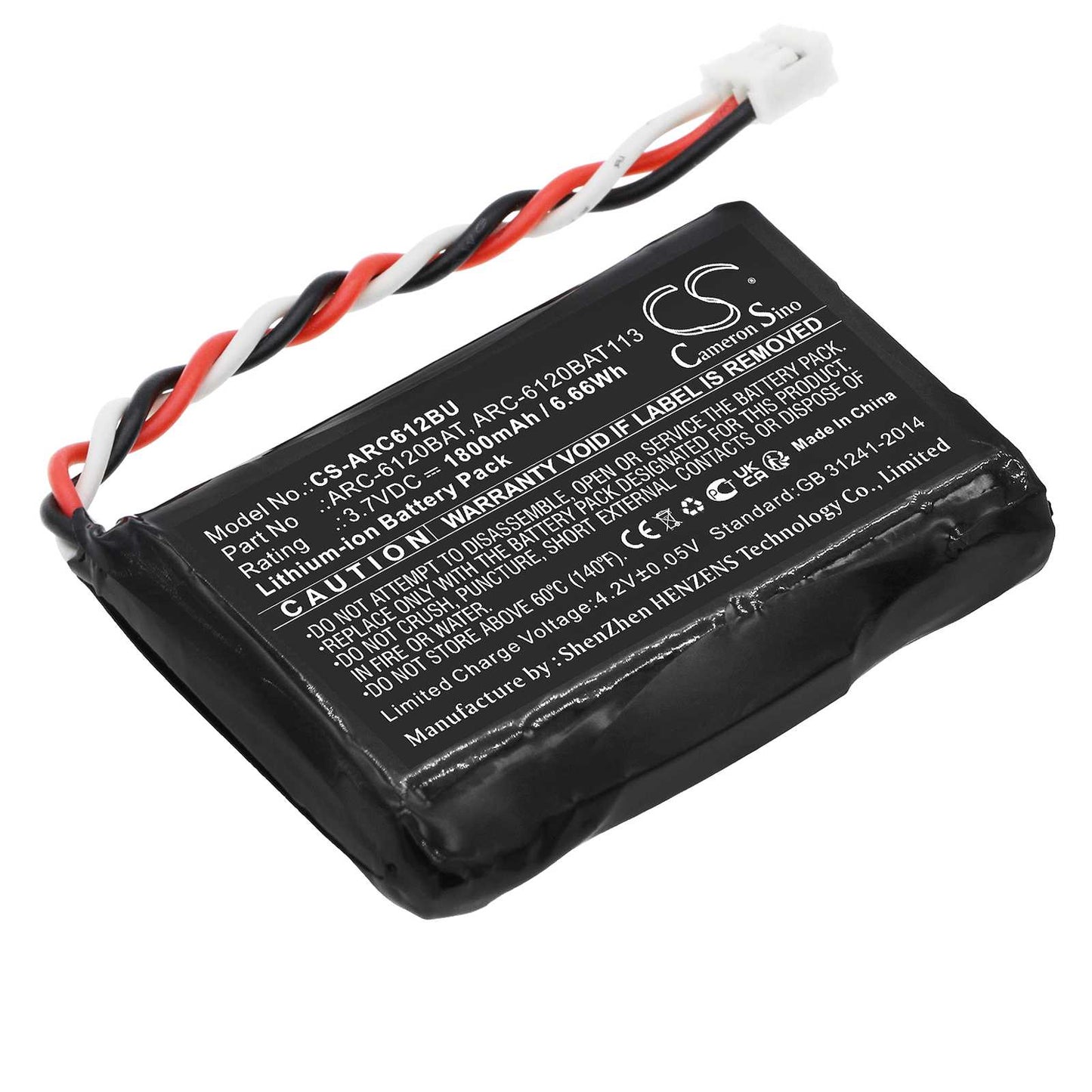 Batteria Li-Polymer 3.7V 3600mAh - CS-IBS965SL