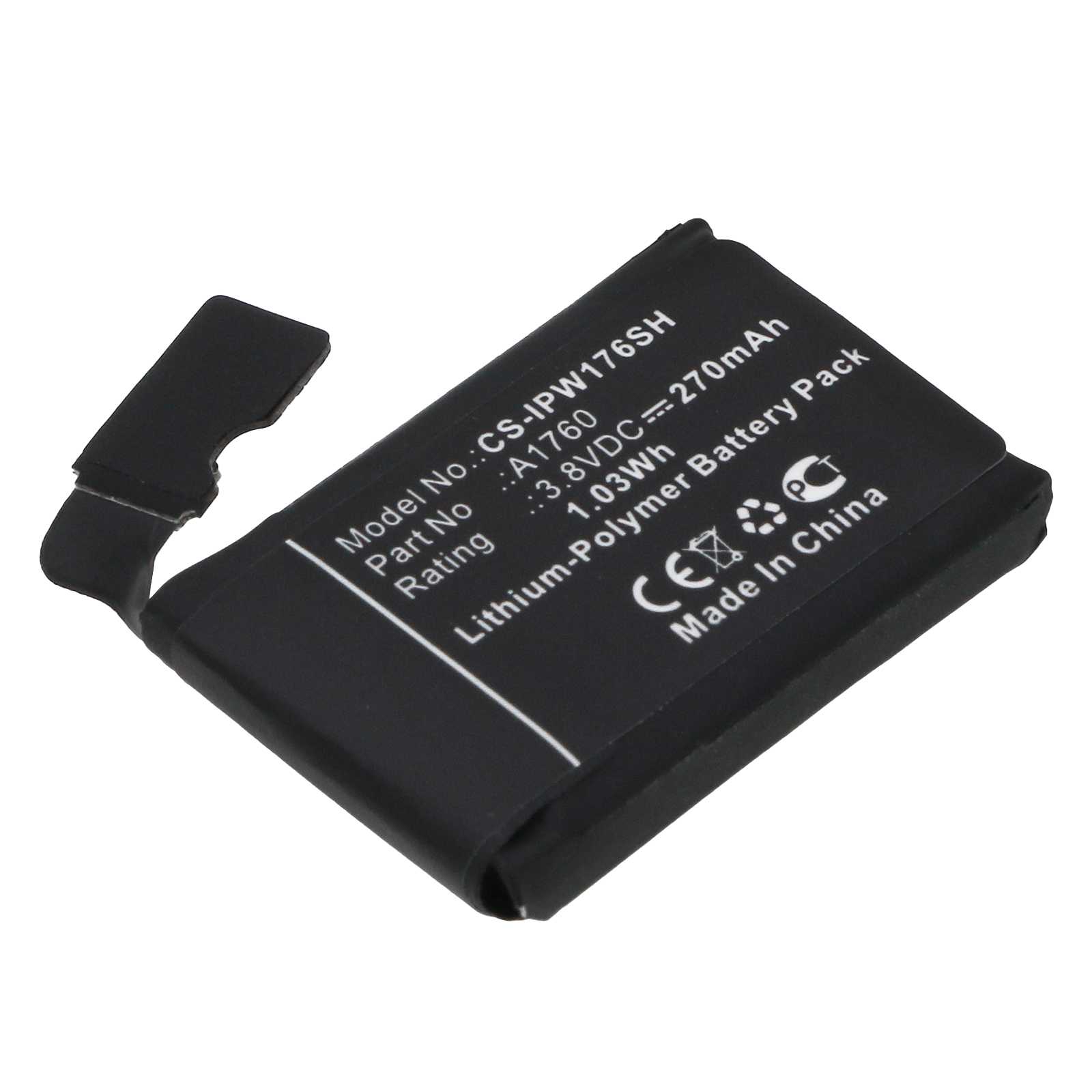 Batteria Li-Polymer 3.8V 200mAh - CS-IPW153SH