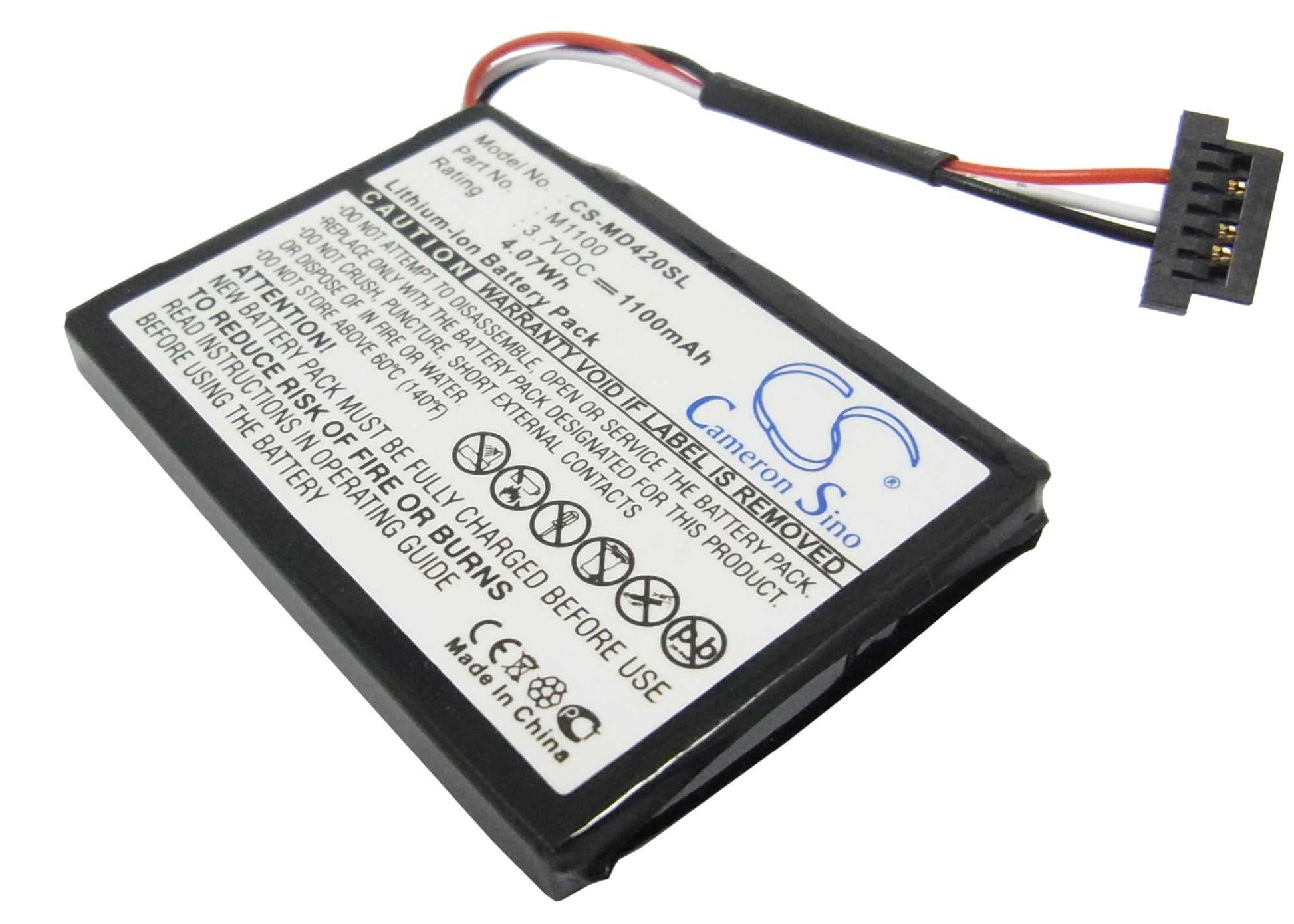 Batteria Li-ion 3.7V 1000mAh - CS-IQN230SL