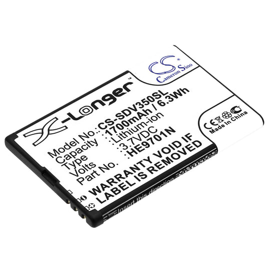 Batteria Li-ion 3.7V 1200mAh - CS-IQN295XL