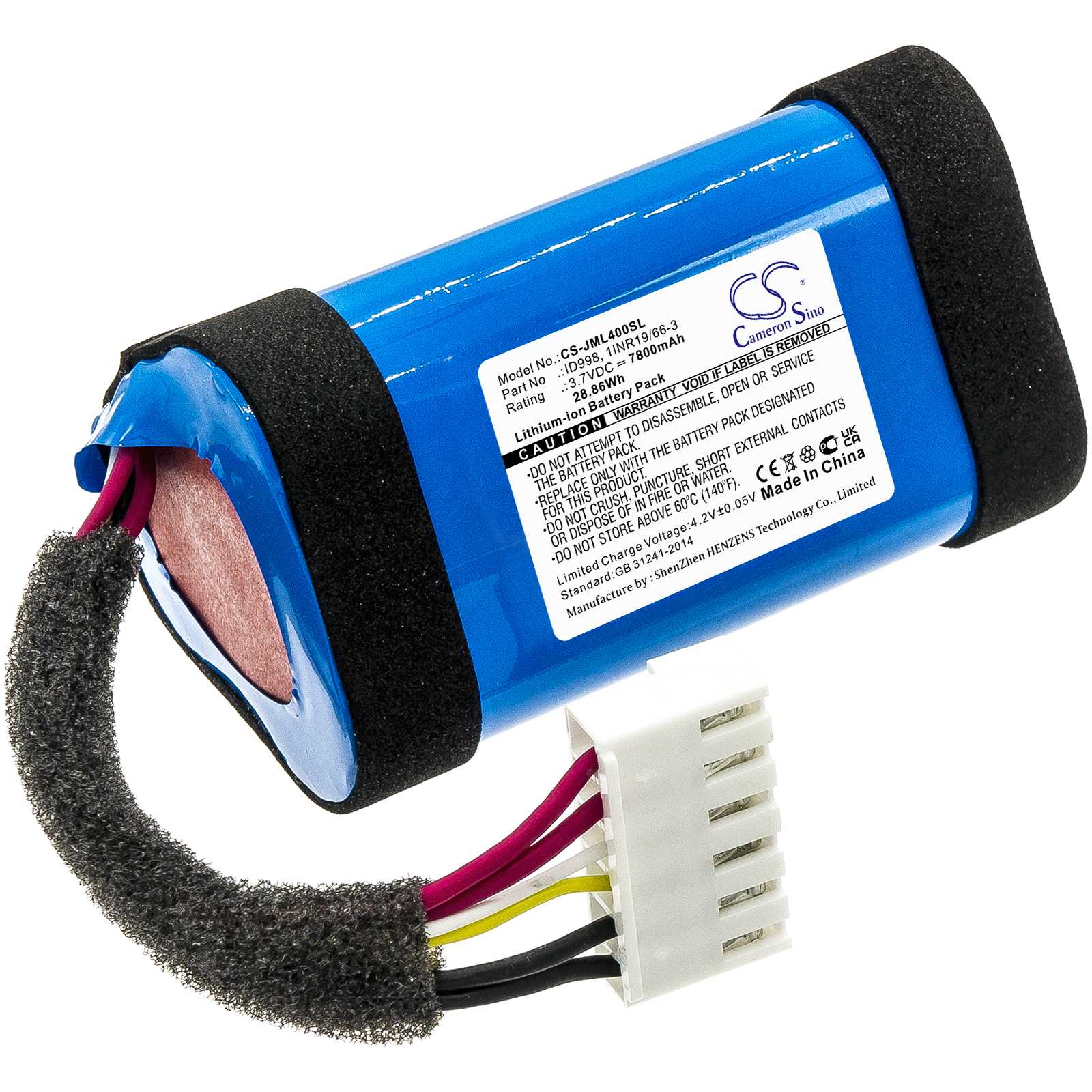 Batteria Li-ion 3.7V 10200mAh - CS-JML400XL