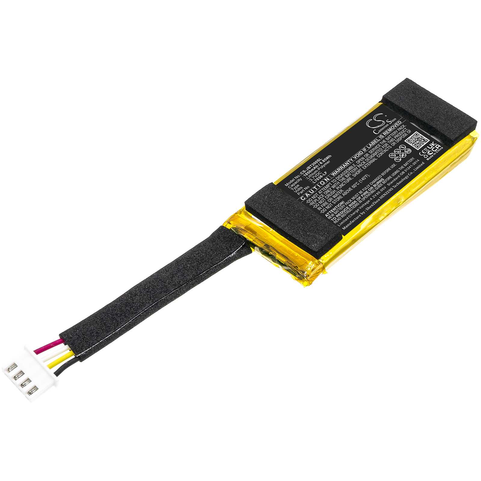 Batteria Li-ion 7.4V 5200mAh - CS-JMX300SL