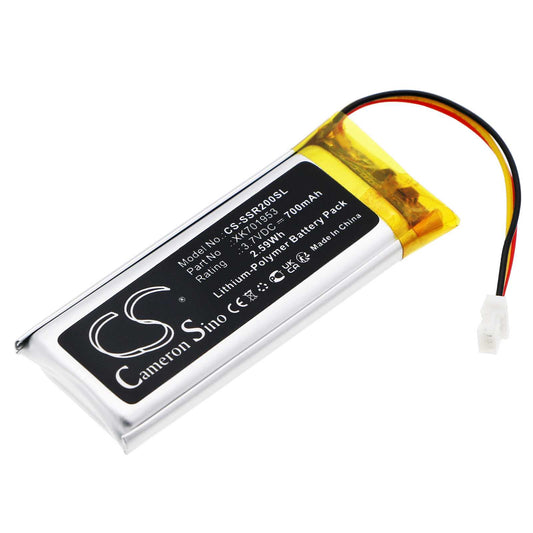 Batteria Li-Polymer 3.7V 380mAh - CS-JPR265SL