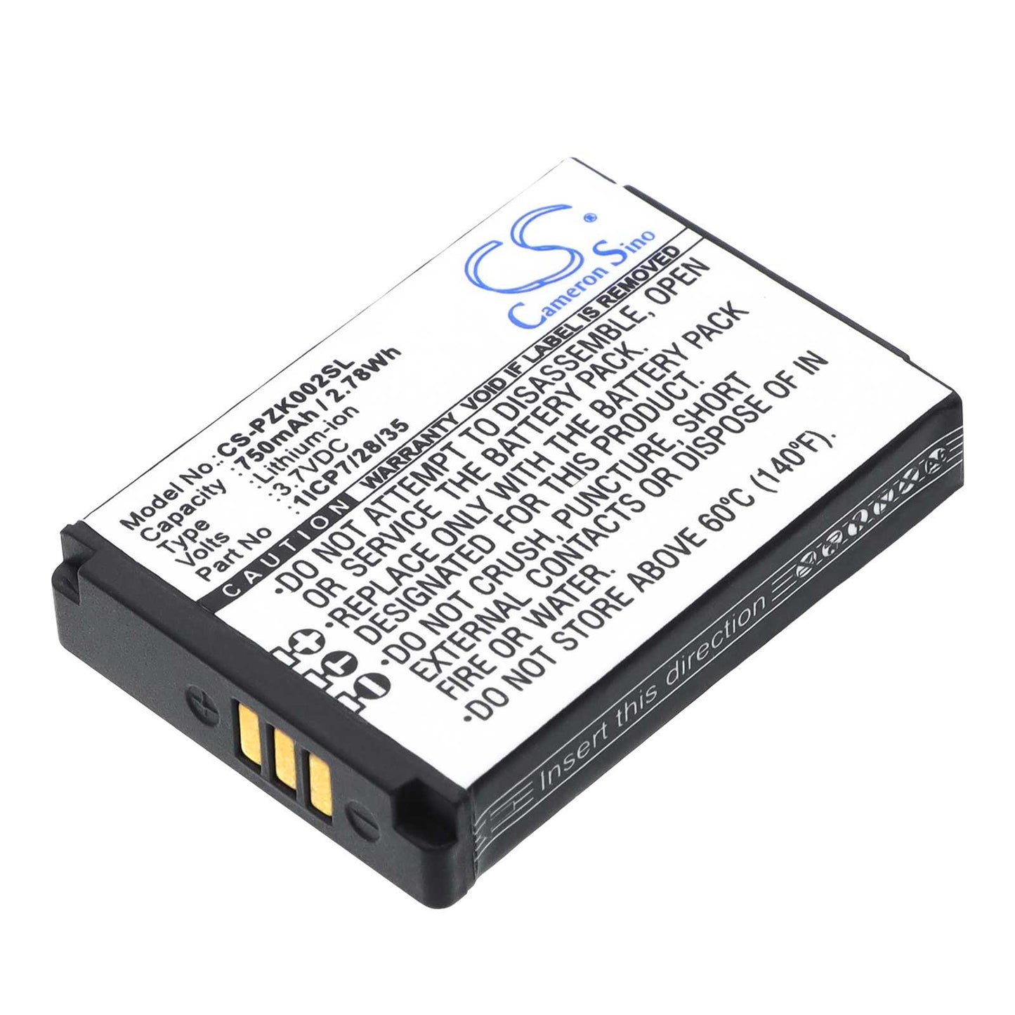Batteria Li-Polymer 3.7V 250mAh - CS-JPR920SL