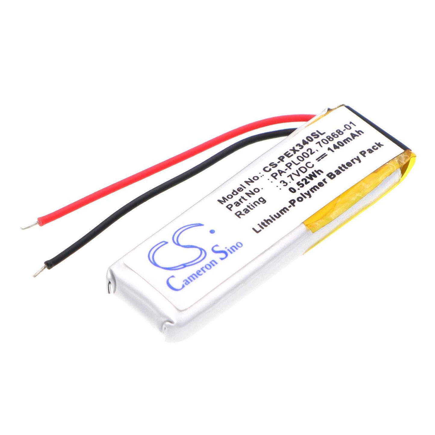 Batteria Li-Polymer 3.7V 230mAh - CS-JPR946SL