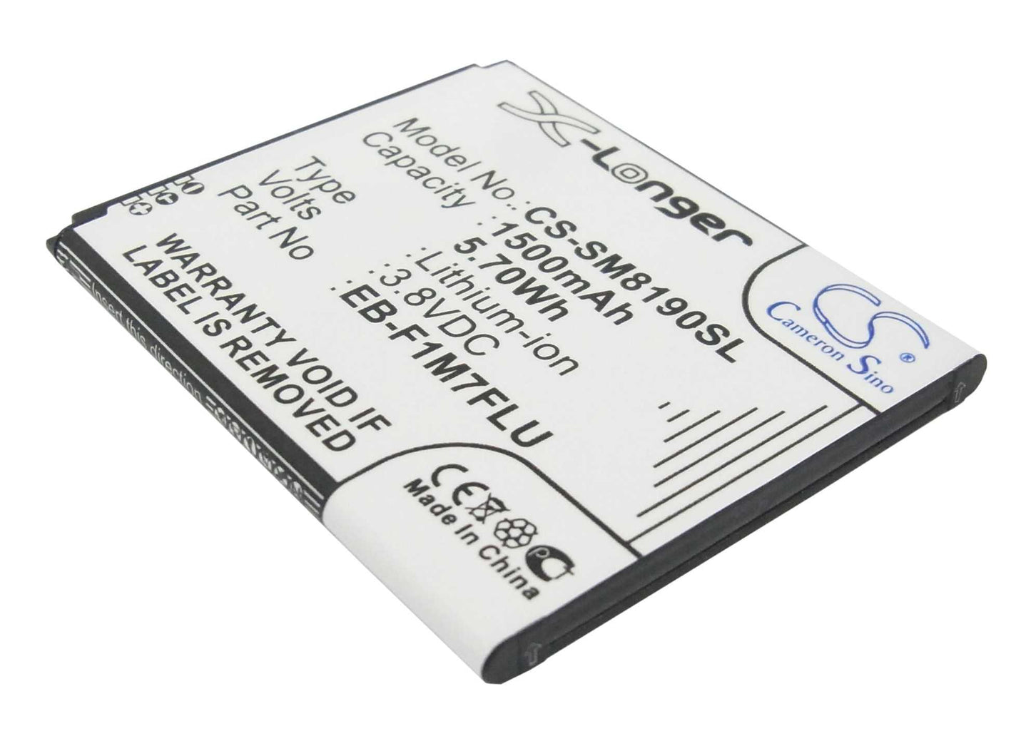 Batteria Li-ion 3.7V 1450mAh - CS-KY4210SL