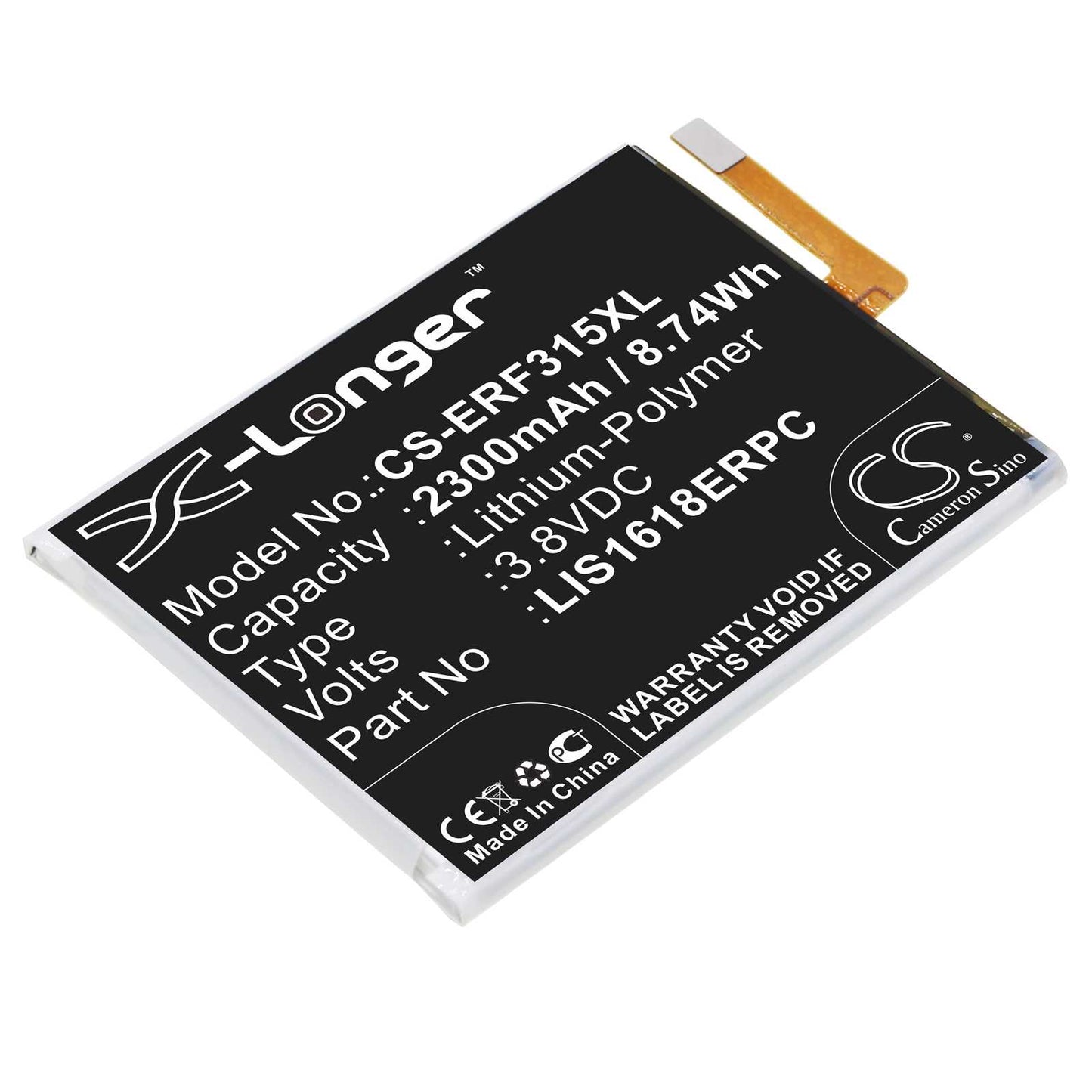 Batteria Li-ion 3.85V 2200mAh - CS-LKM250XL
