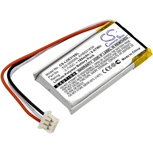Batteria Li-Polymer 3.7V 450mAh - CS-LMX052RC