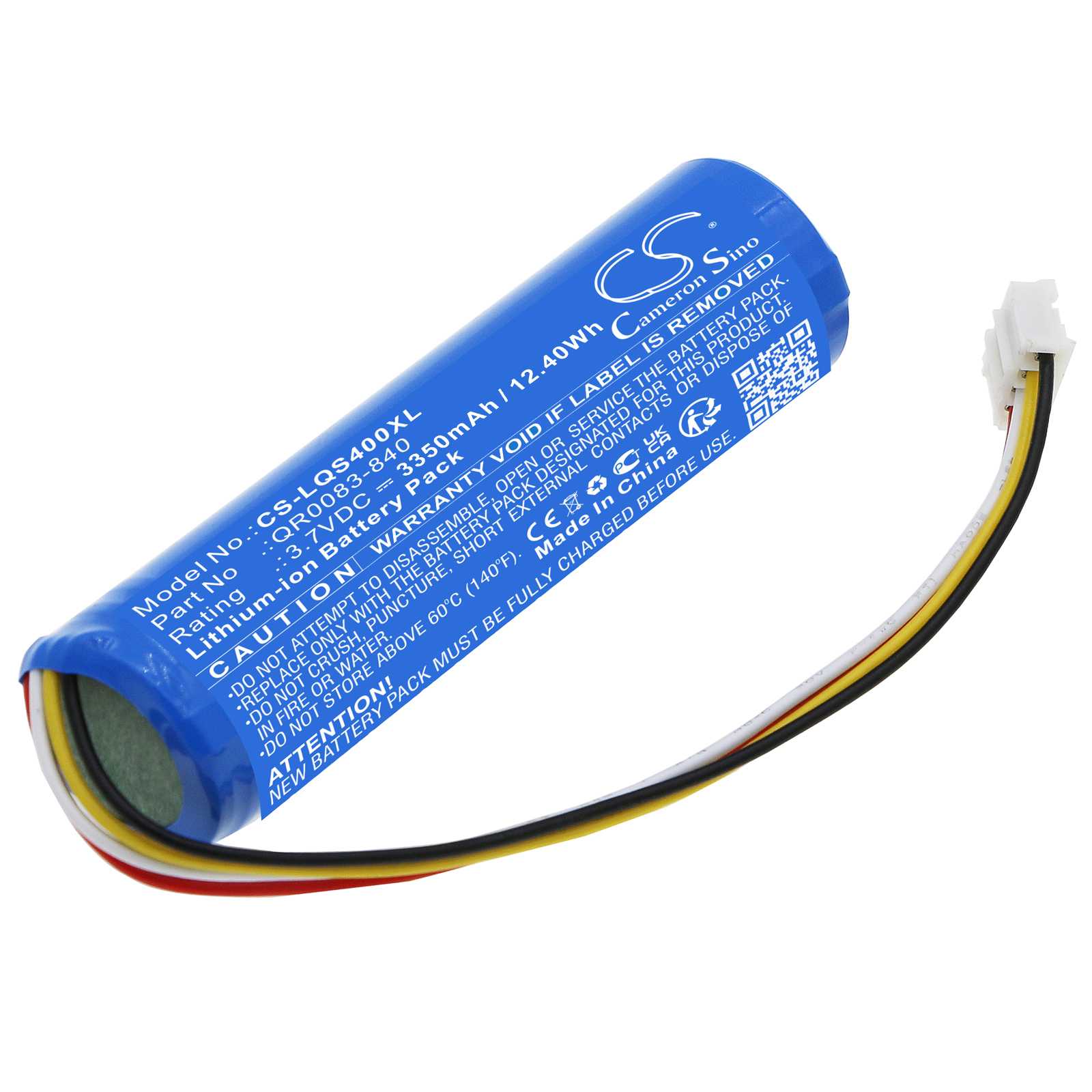 Batteria Li-ion 3.7V 2600mAh - CS-LQS400SL