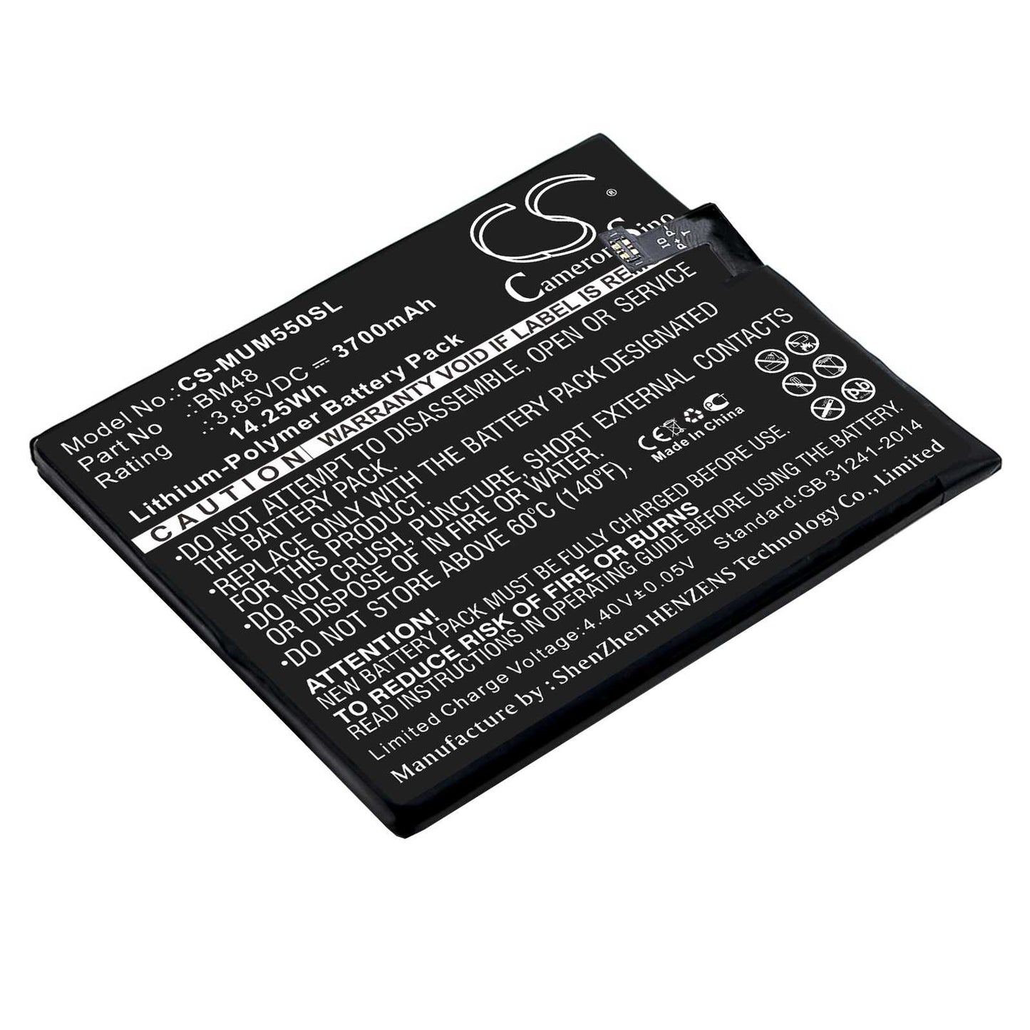 Batteria Li-ion 3.8V 2000mAh - CS-LVS810XL