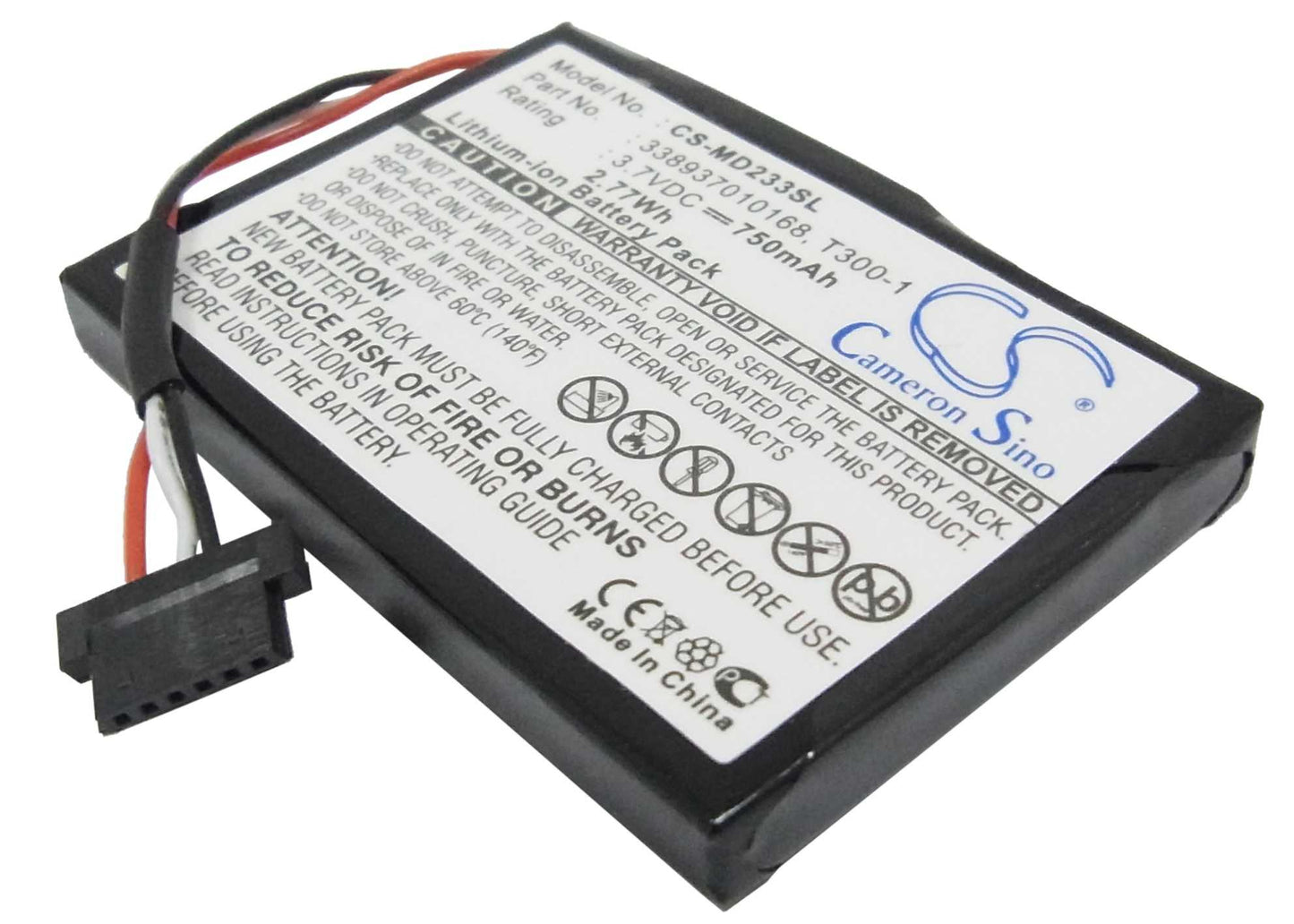 Batteria Li-ion 3.7V 750mAh - CS-MIV400SL