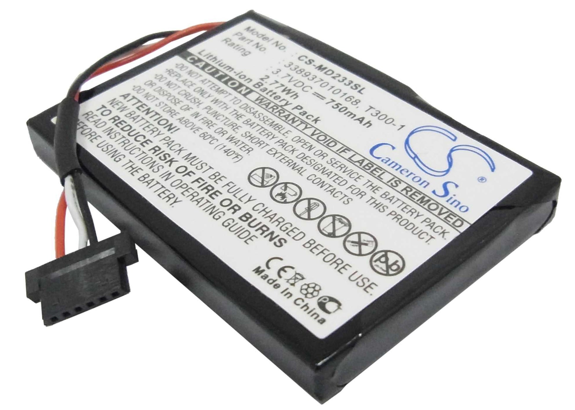 Batteria Li-ion 3.7V 750mAh - CS-MIV400SL
