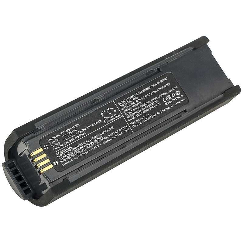 Batteria Li-ion 3.7V 4550mAh - CS-MOT700BL