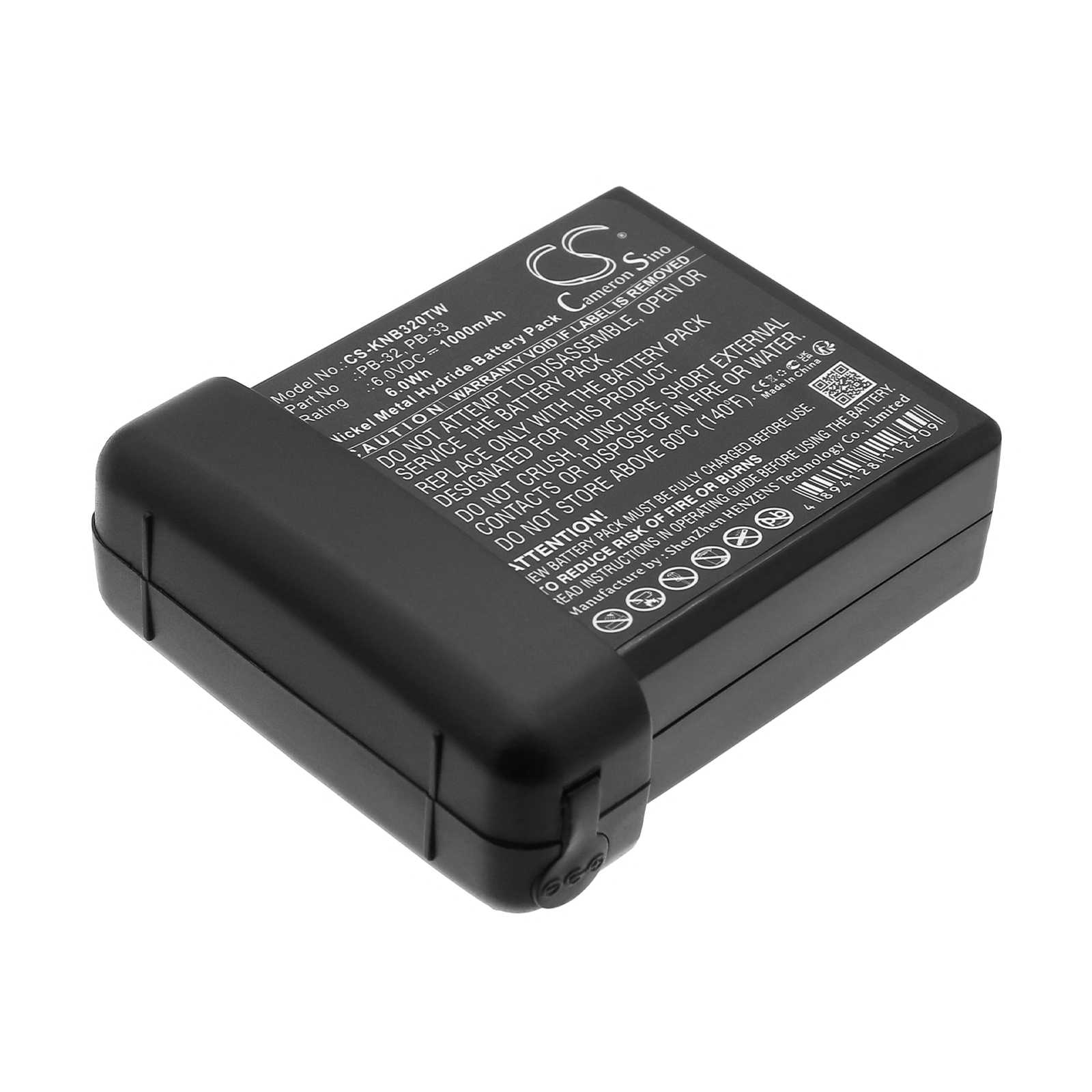 Batteria Ni-MH 7.5V 1100mAh - CS-MPR400TW