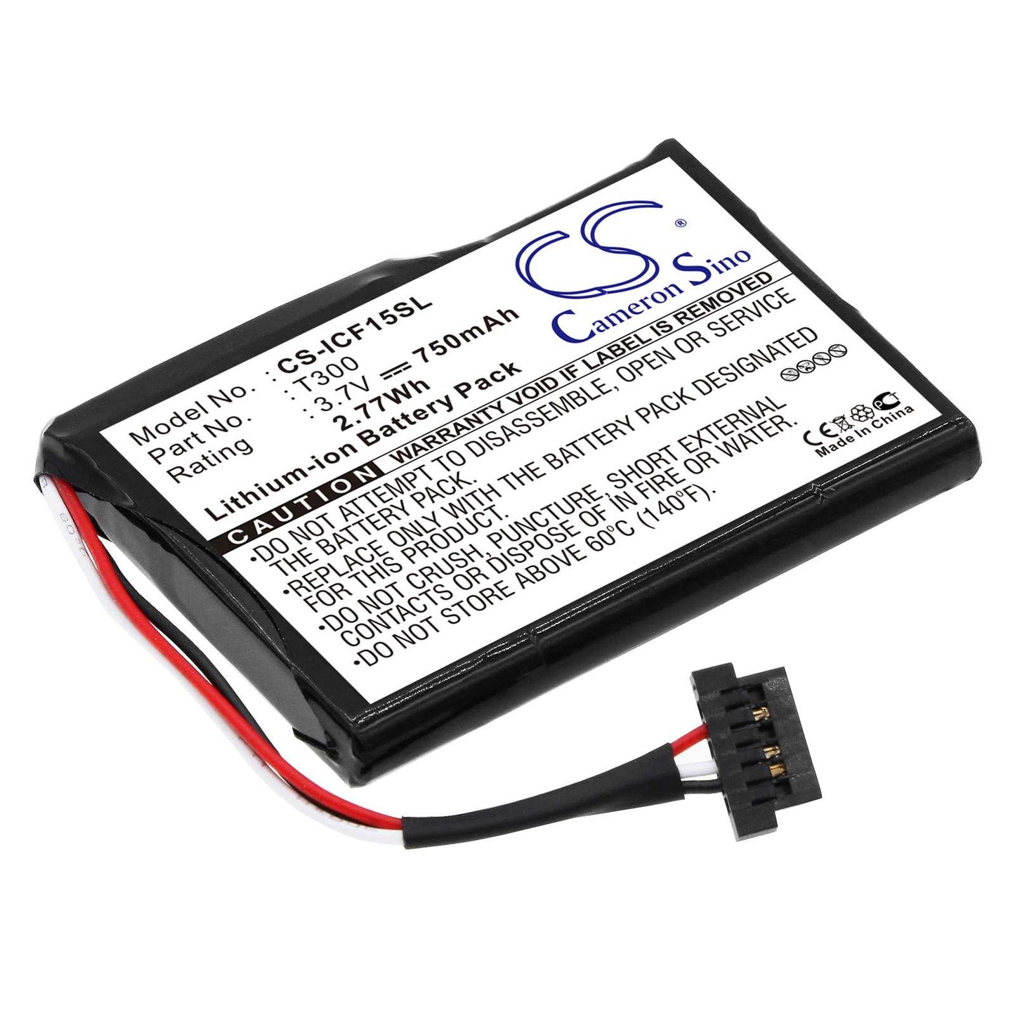 Batteria Li-ion 3.7V 1100mAh - CS-MR4000SL