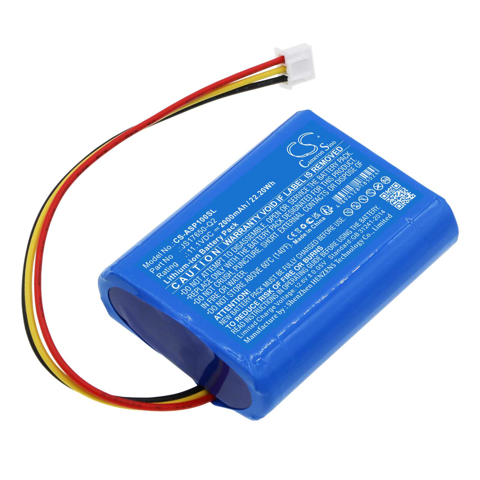 Batteria Li-ion 7.4V 3350mAh - CS-MRT406XL