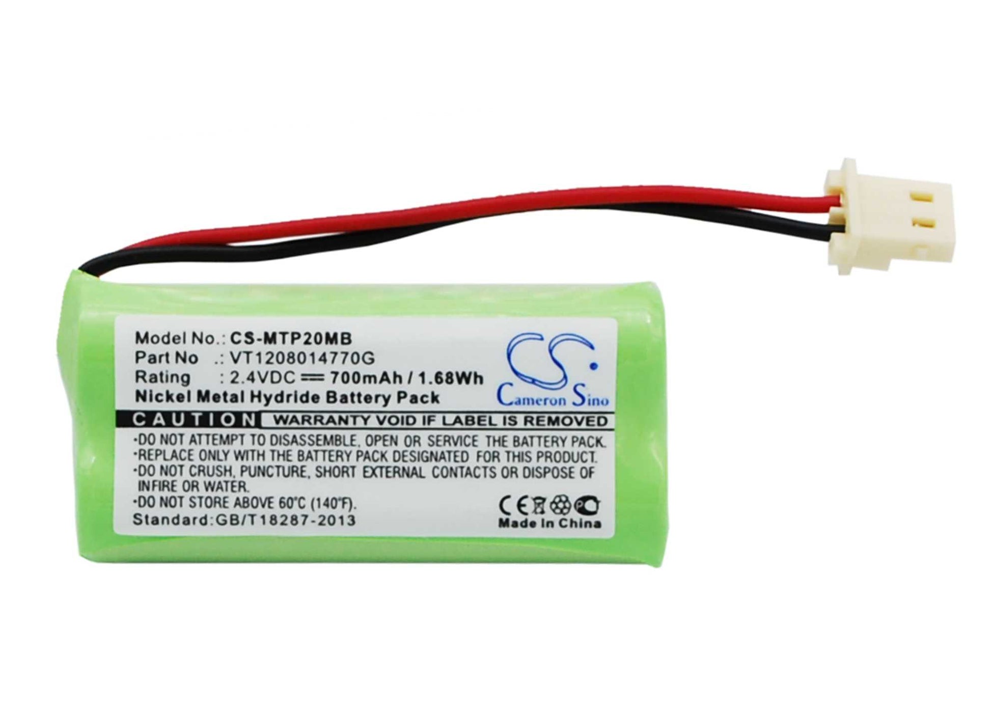 Batteria Ni-MH 2.4V 700mAh - CS-MTP20MB