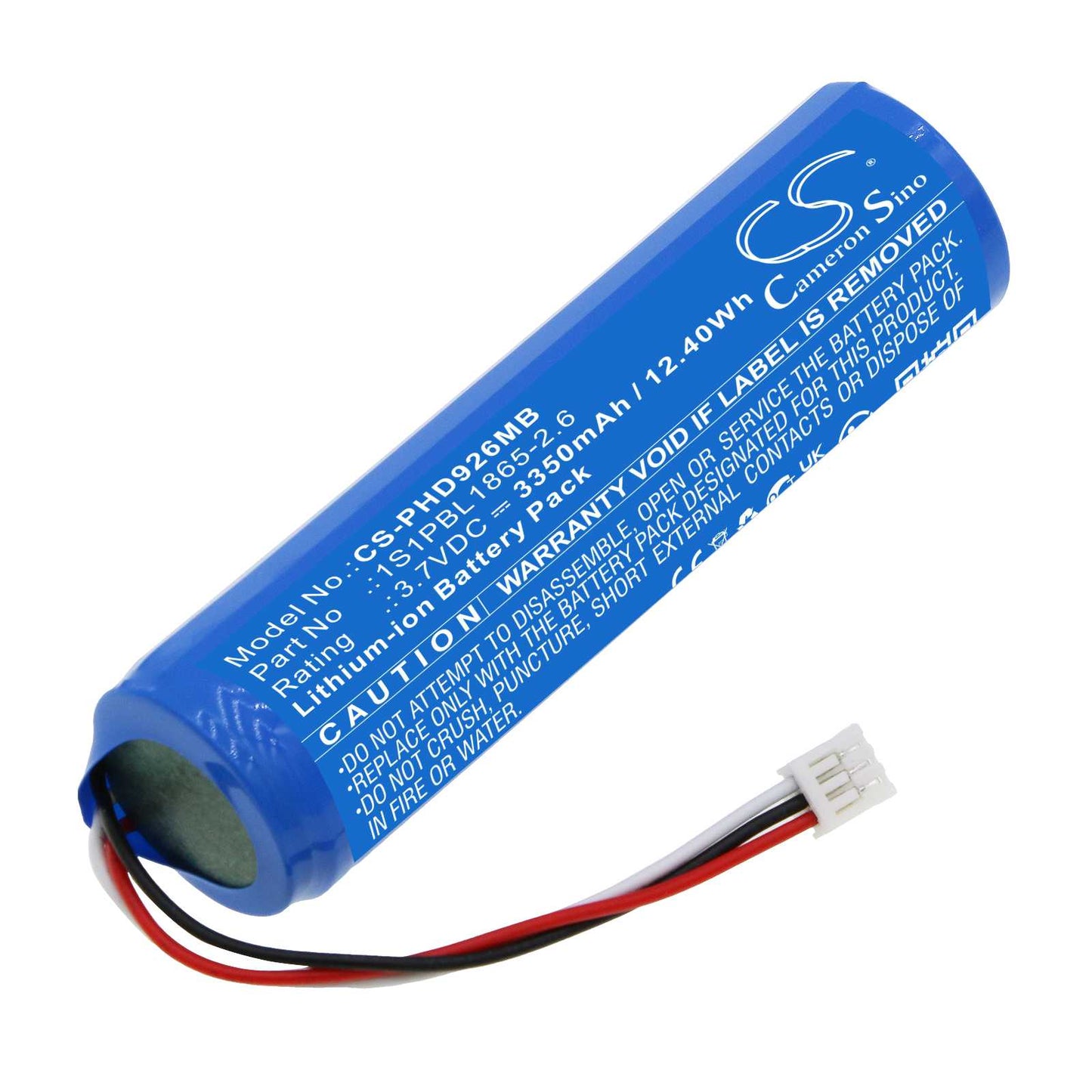 Batteria Li-ion 3.7V 1150mAh - CS-MTP340MB
