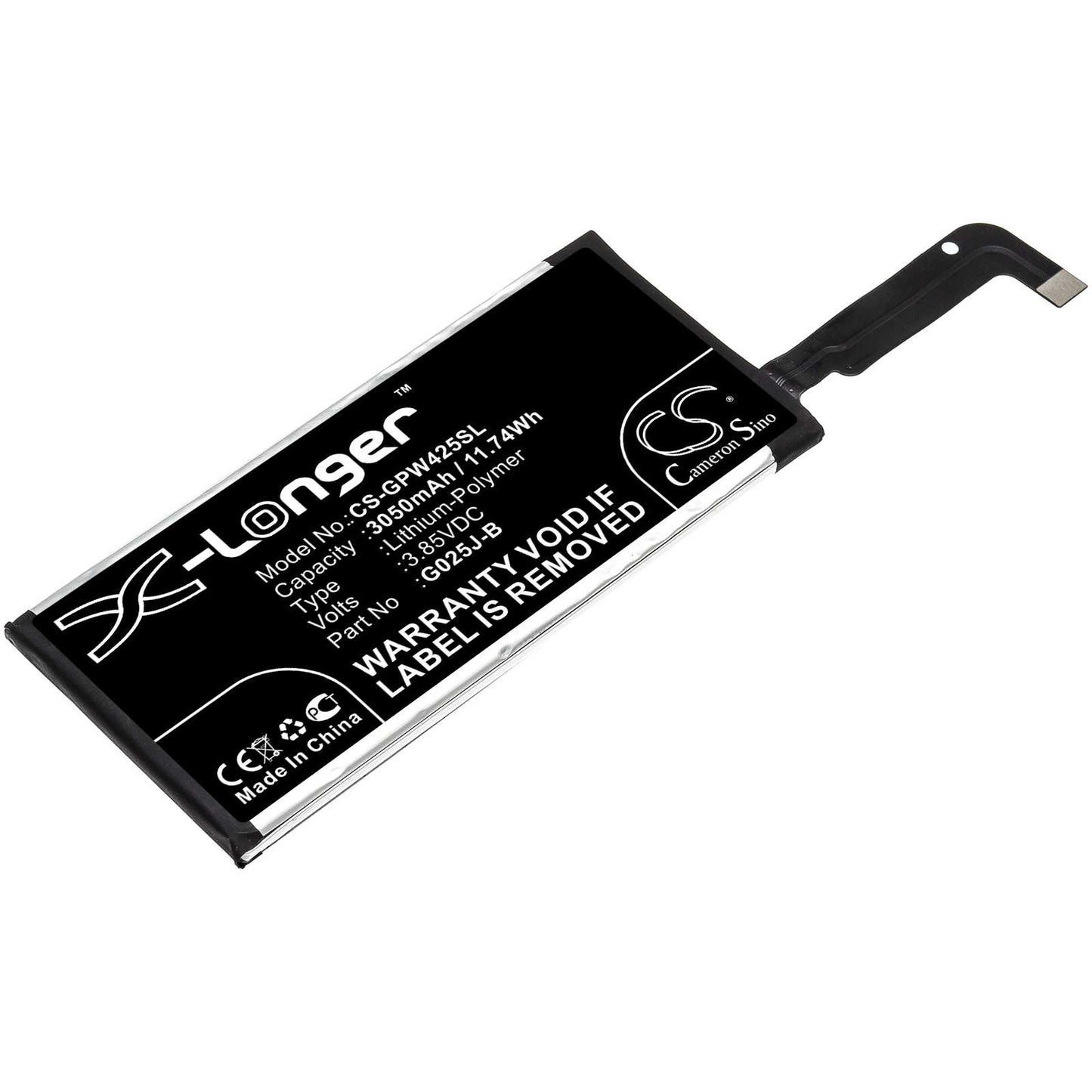 Batteria Li-Polymer 3.85V 4300mAh - CS-MUM201SL