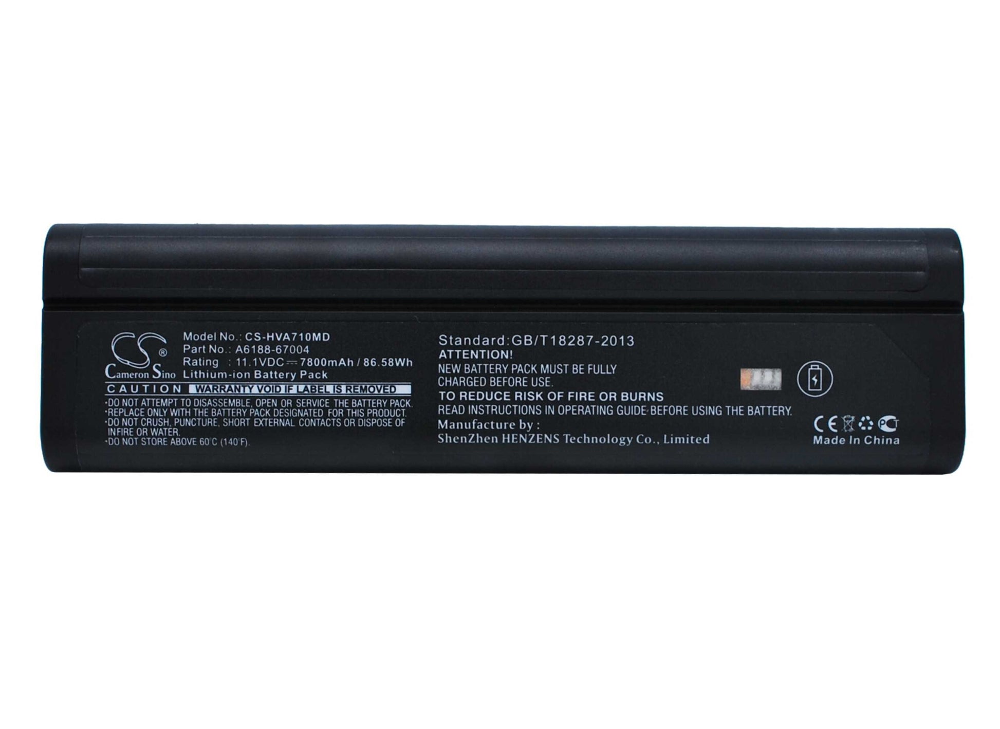 Batteria Li-ion 11.1V 4400mAh - CS-MVS800MD