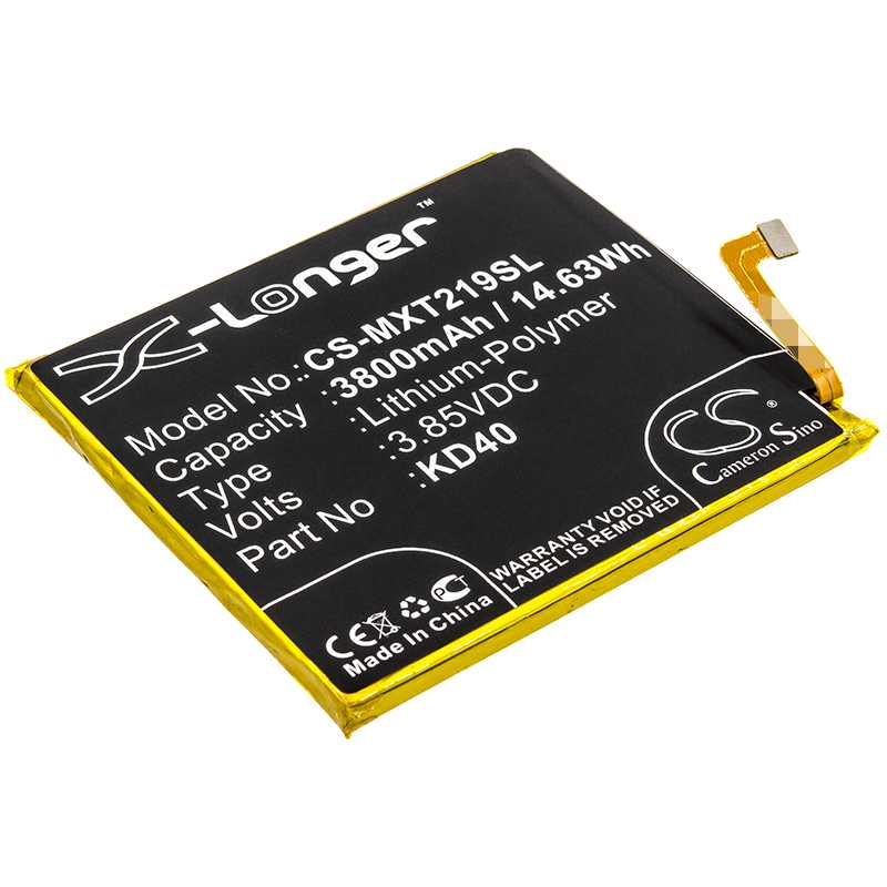 Batteria Li-Polymer 3.85V 3900mAh - CS-MXT204SL
