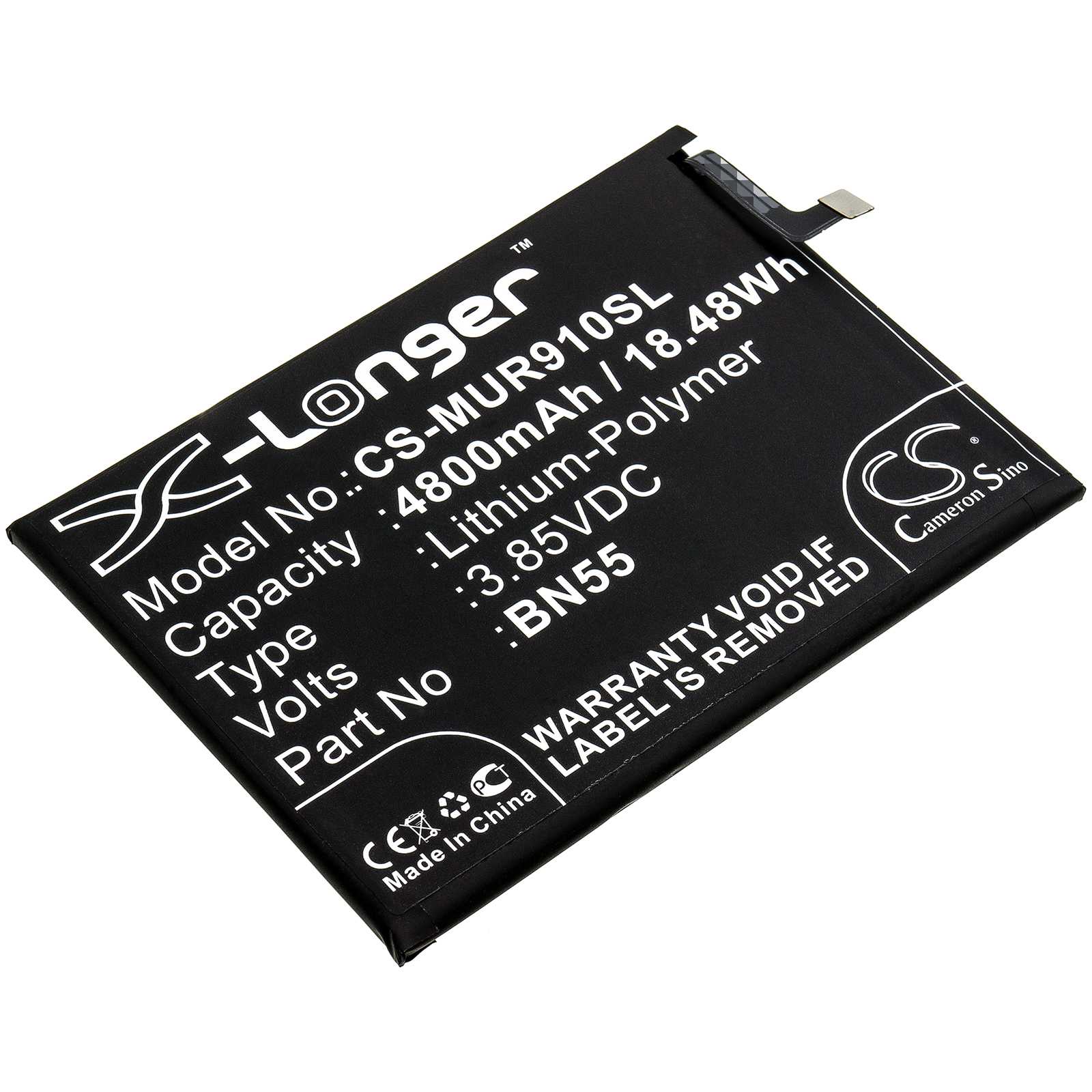 Batteria Li-Polymer 3.85V 3400mAh - CS-NKT620SL