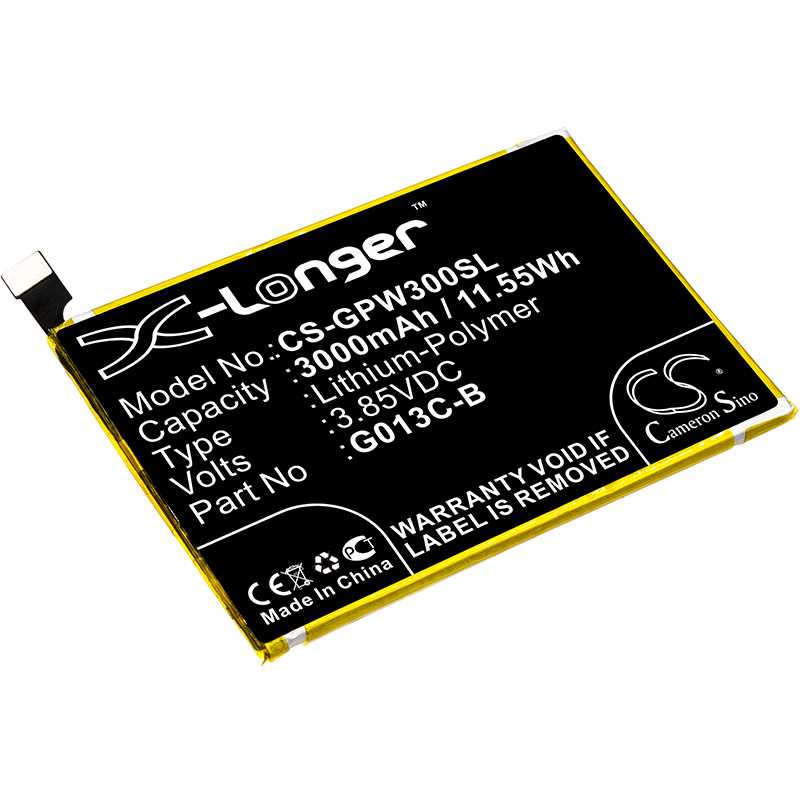 Batteria Li-Polymer 3.85V 3300mAh - CS-NKT810SL