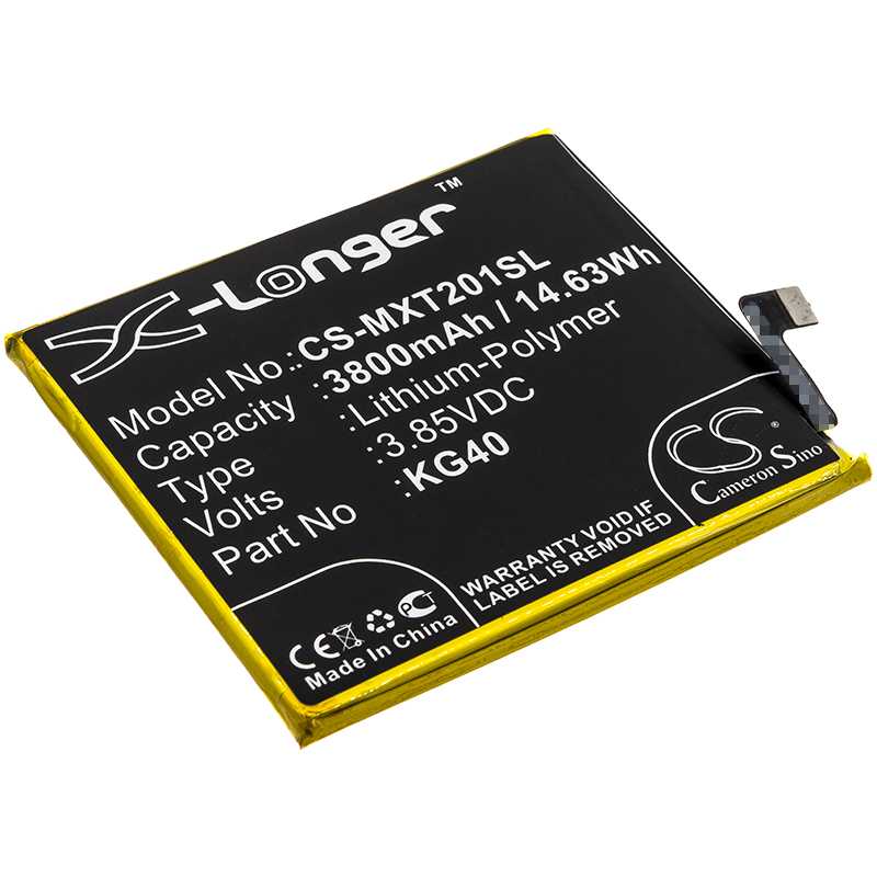 Batteria Li-ion 3.7V 1200mAh - CS-NKT811SL