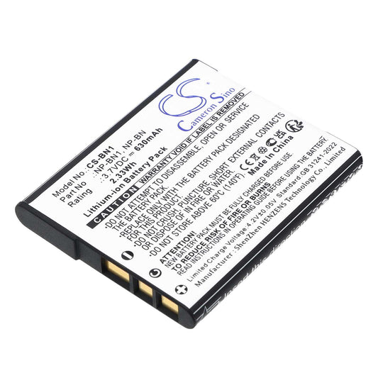 Batteria Li-ion 3.7V 550mAh - CS-NP120CA