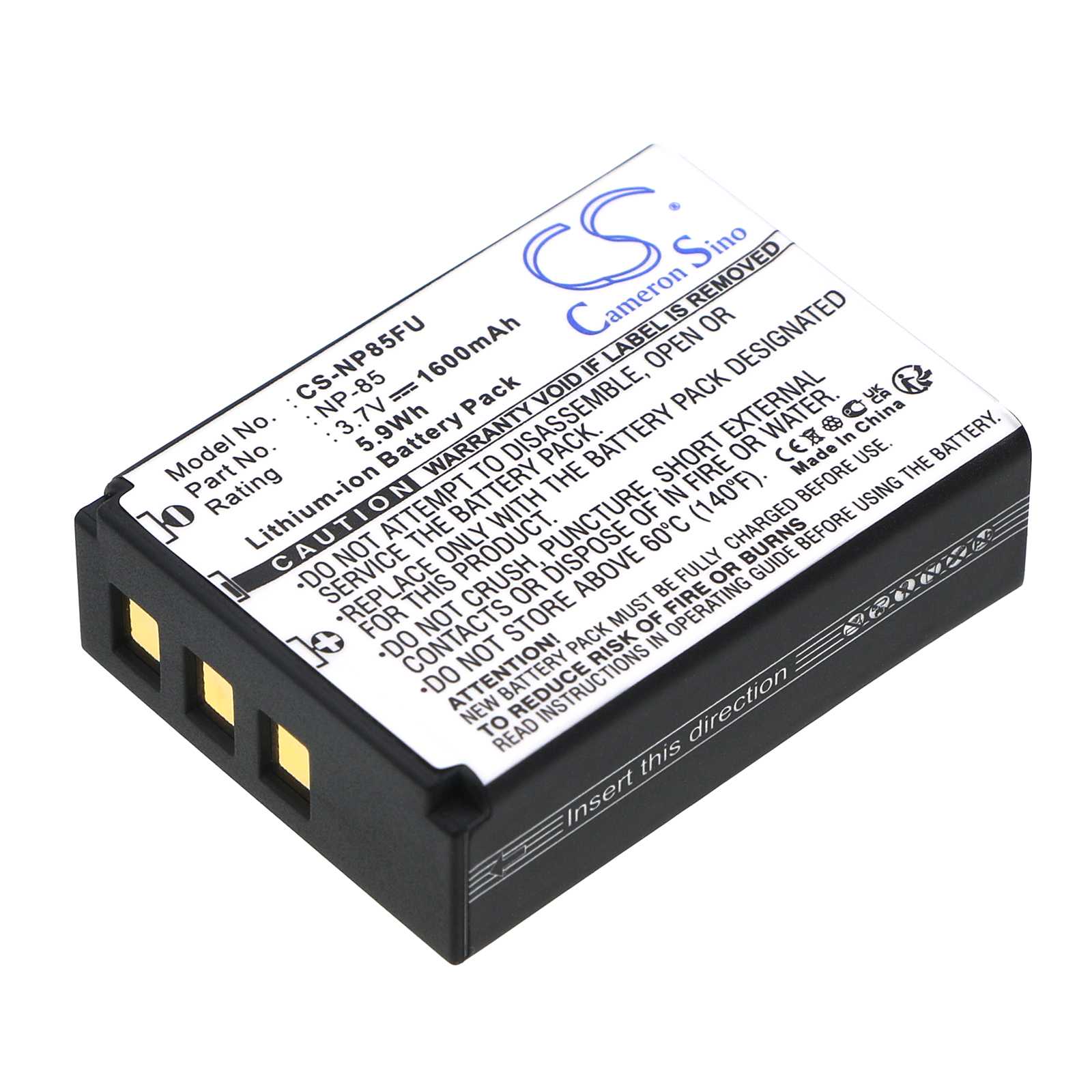 Batteria Li-ion 7.4V 1020mAh - CS-NP126FU