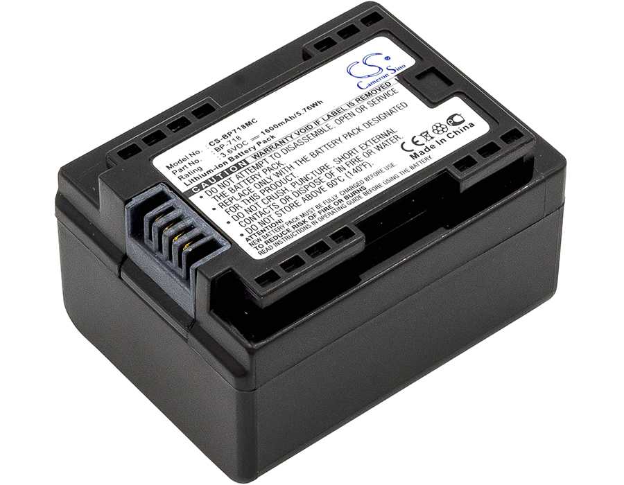 Batteria Li-ion 3.7V 1600mAh - CS-NP85FU