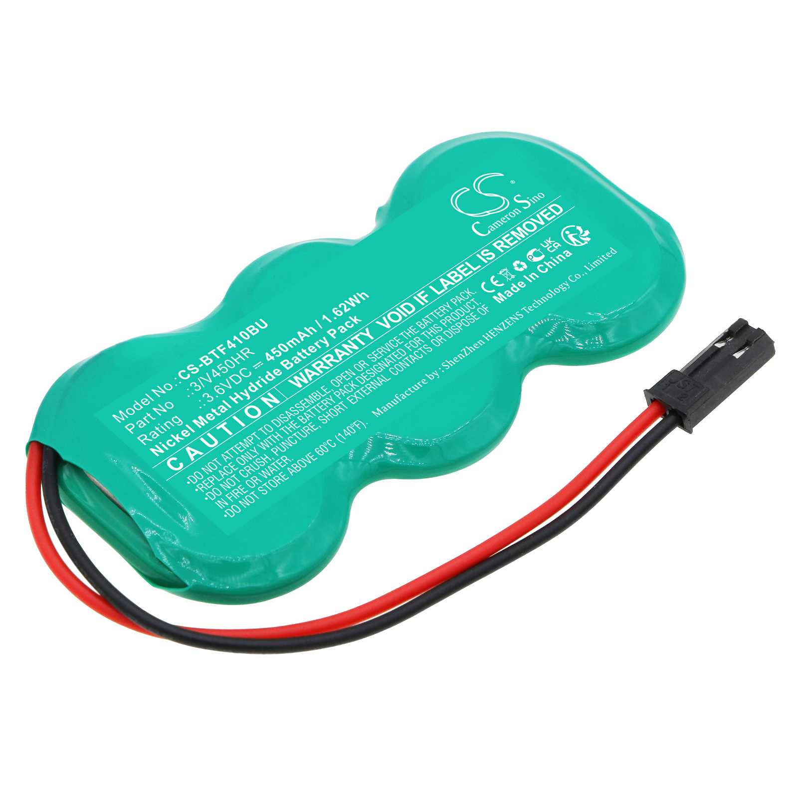 Batteria Li-Polymer 3.7V 250mAh - CS-OCT720BU