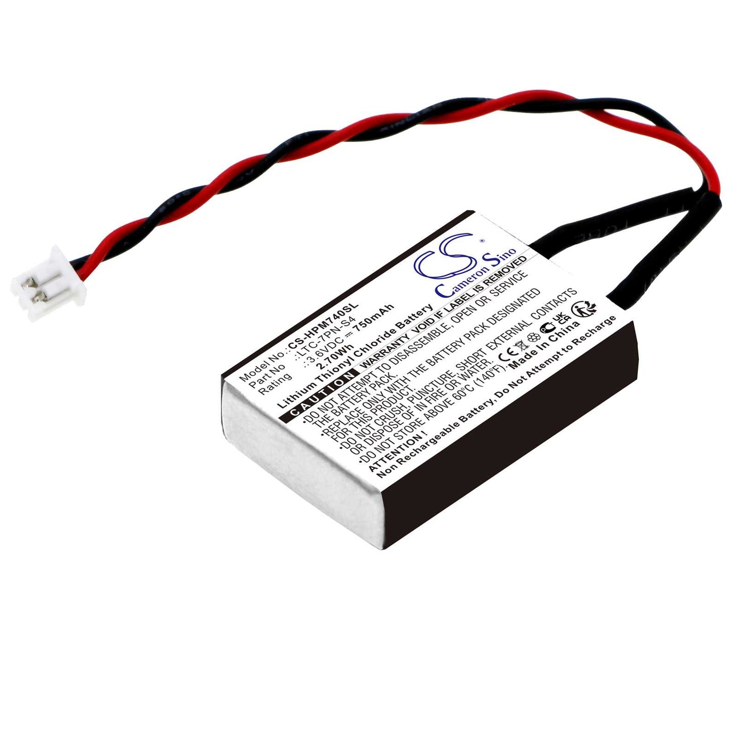 Batteria Li-SOCl2 3.6V 1700mAh - CS-OMC200SL