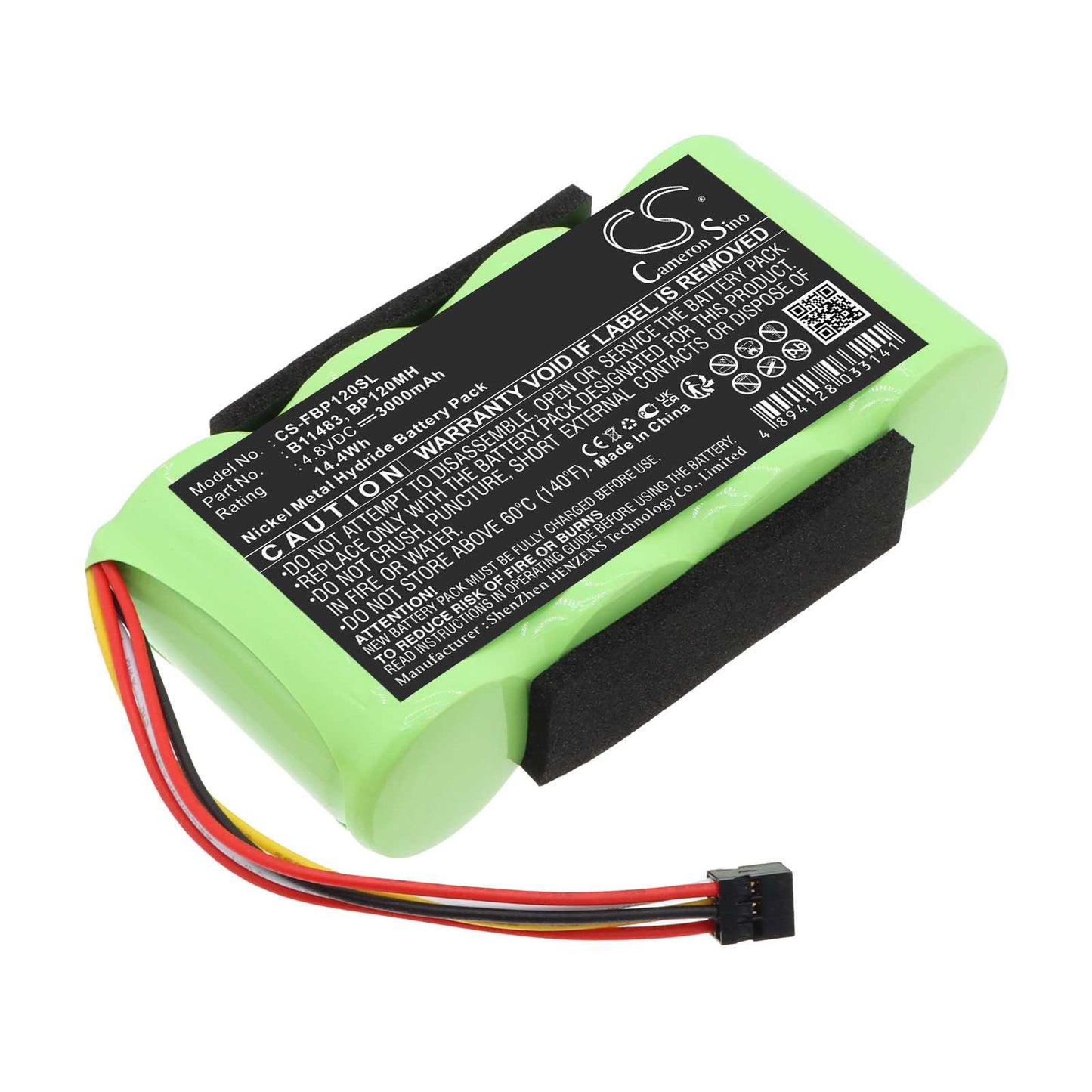 Batteria Ni-MH 7.2V 2500mAh - CS-PF7235SL