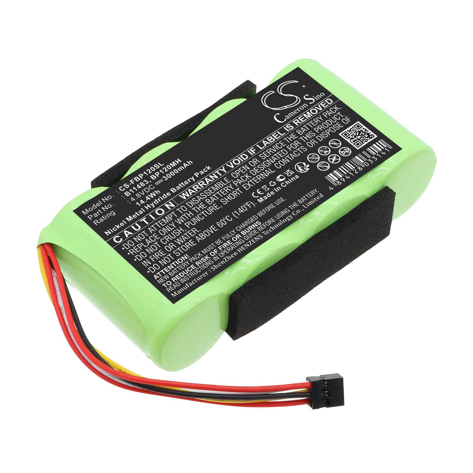 Batteria Ni-MH 7.2V 2500mAh - CS-PF7235SL