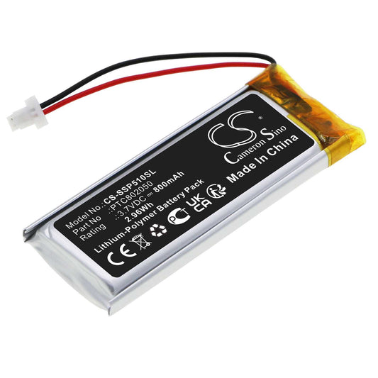 Batteria Li-Polymer 3.7V 140mAh - CS-PLS565SL